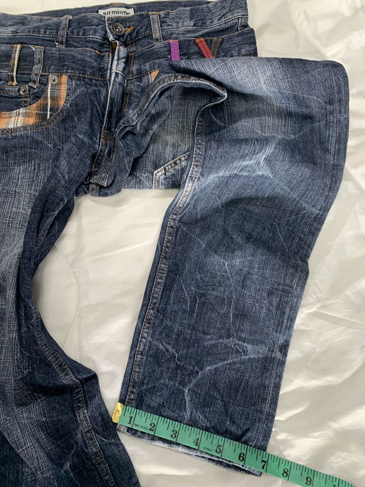 Japanese Brand Double waist sirmione nice faded. Size US 30 / EU 46 - 9 Thumbnail