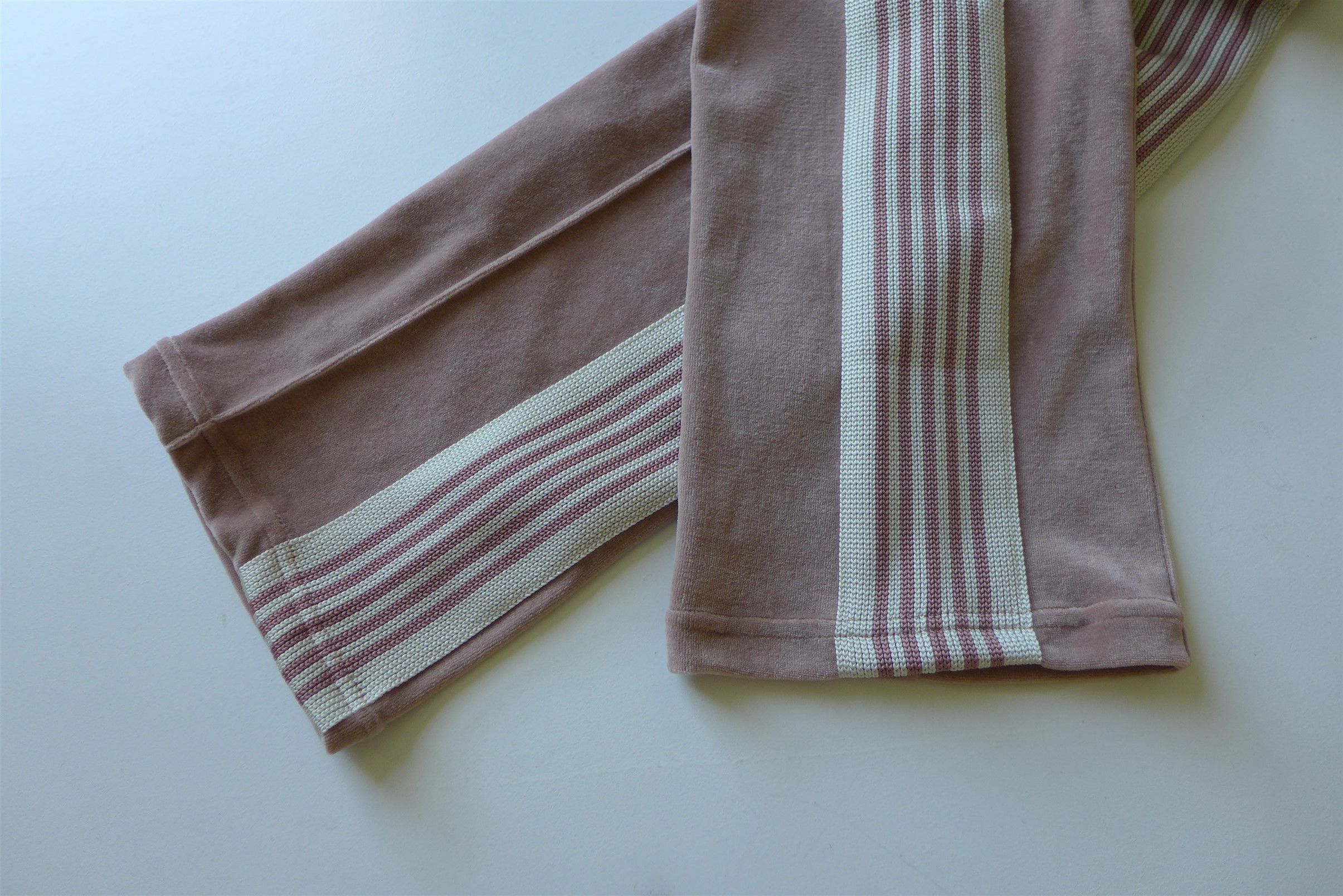 Needles Needles Narrow Track Pant - Old Rose Velour Size US 30 / EU 46 - 11 Thumbnail