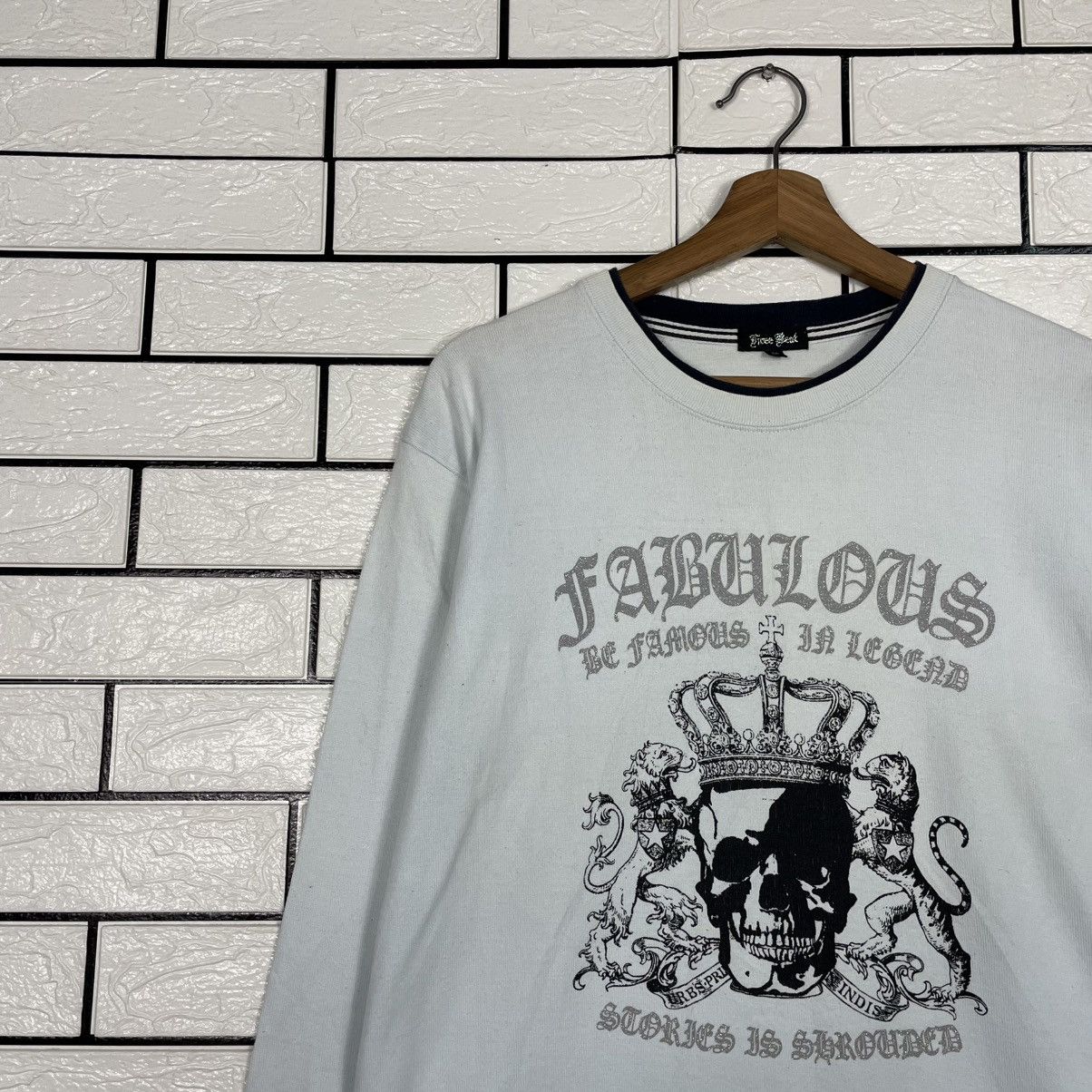 Japanese Brand Japanese Brand Free Beat Skull Sweatshirt Size US S / EU 44-46 / 1 - 6 Thumbnail