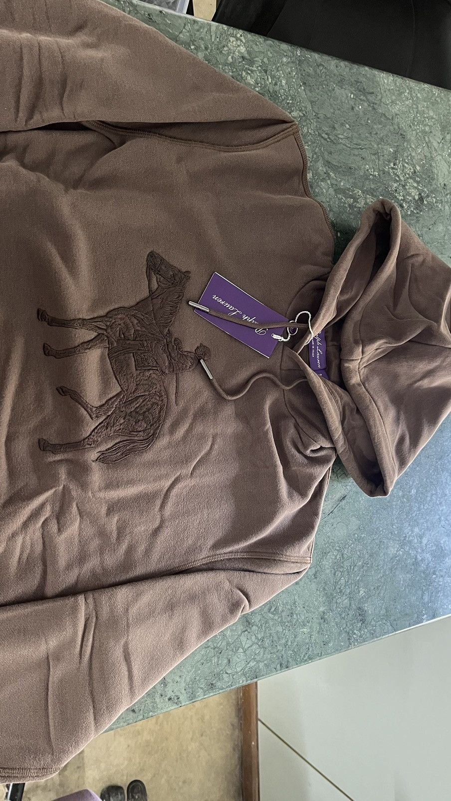 Ralph Lauren Purple Label Ralph lauren purple label big equestrian logo hoodie Size US S / EU 44-46 / 1 - 5 Thumbnail