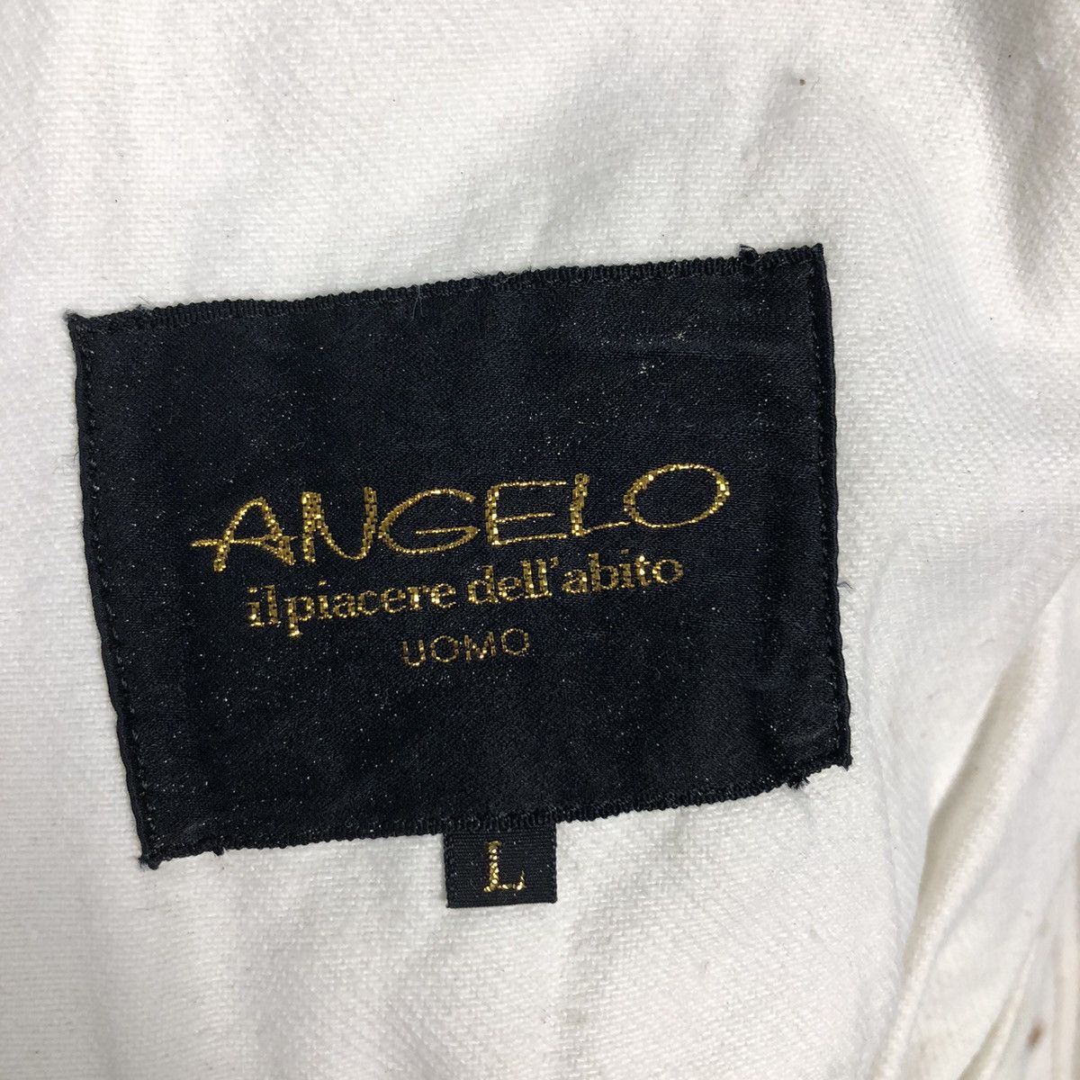 Japanese Brand × Vintage 📌Vintage Bomber Jacket Angelo Embroidered Big Logo Size US L / EU 52-54 / 3 - 20 Thumbnail