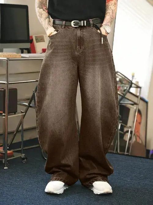 Jean Honoka x Ezawa Retro Y2k Denim Jeans Relaxed Fit Size US 32 / EU 48 - 8 Thumbnail