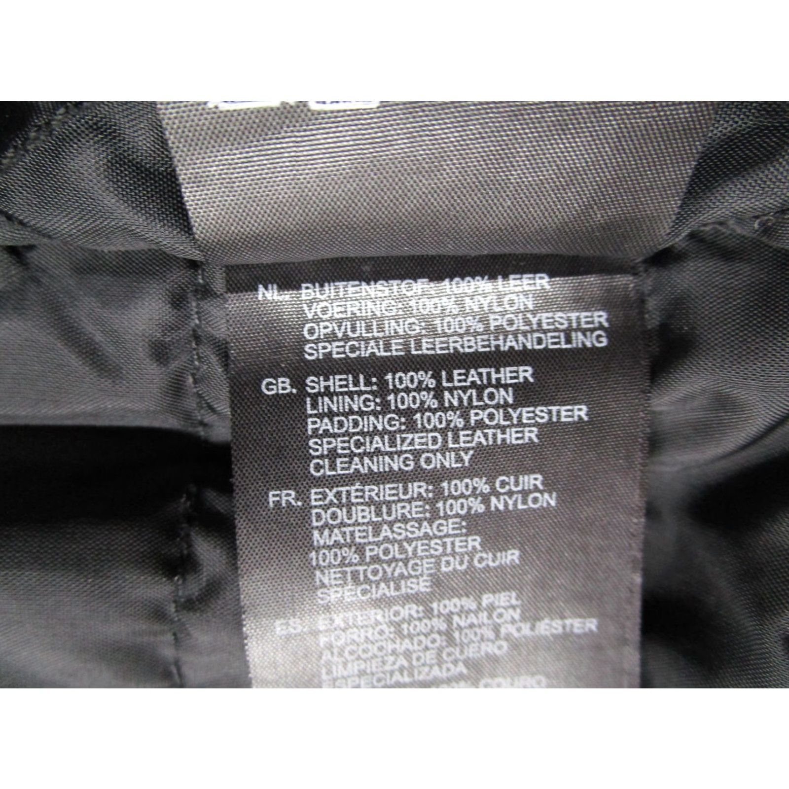 Vintage G Star Raw Leather Bomber Jacket Womens Small Black Lewis 3301 Quilted Zip Short Insulated Pockets Slim Full Zip Casual Travel Mens Womens Boys Girls Size S / US 4 / IT 40 - 7 Thumbnail