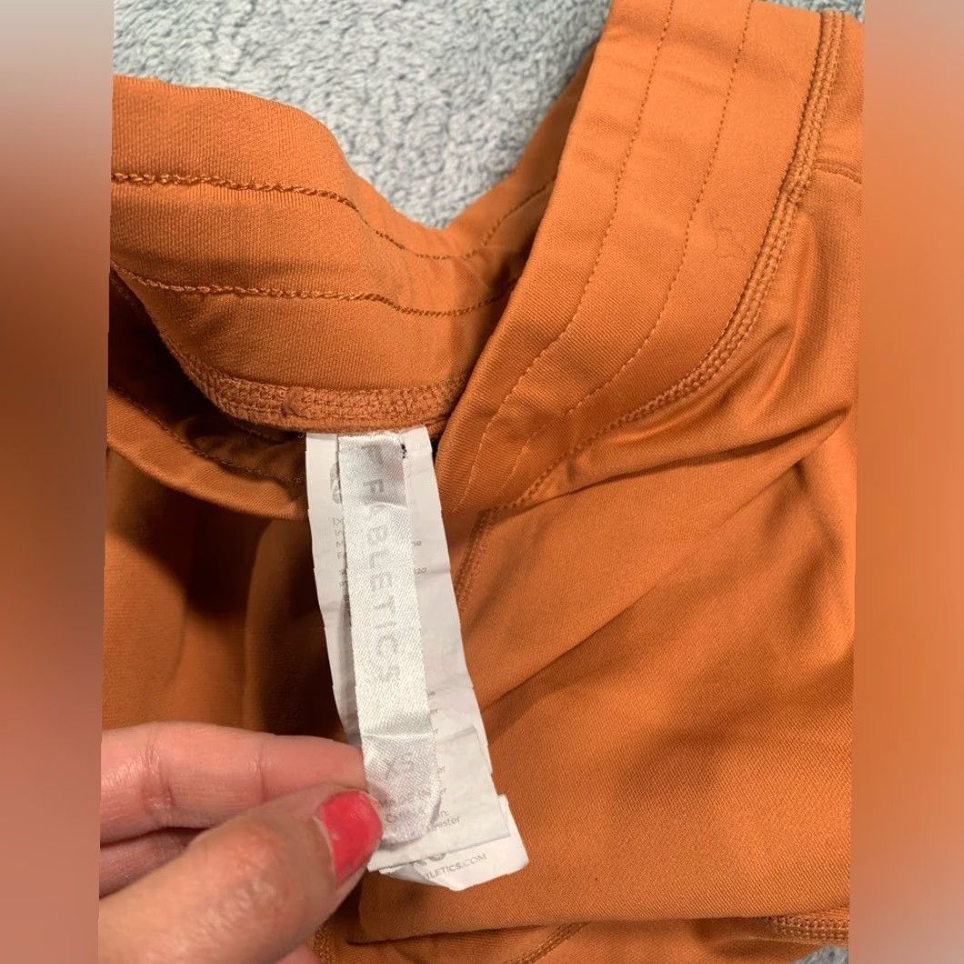 Fabletics Fabletics Track Pants Sweatpants XS Women Regular Orange International? (Oops) Size 26" / US 2 / IT 38 - 4 Thumbnail