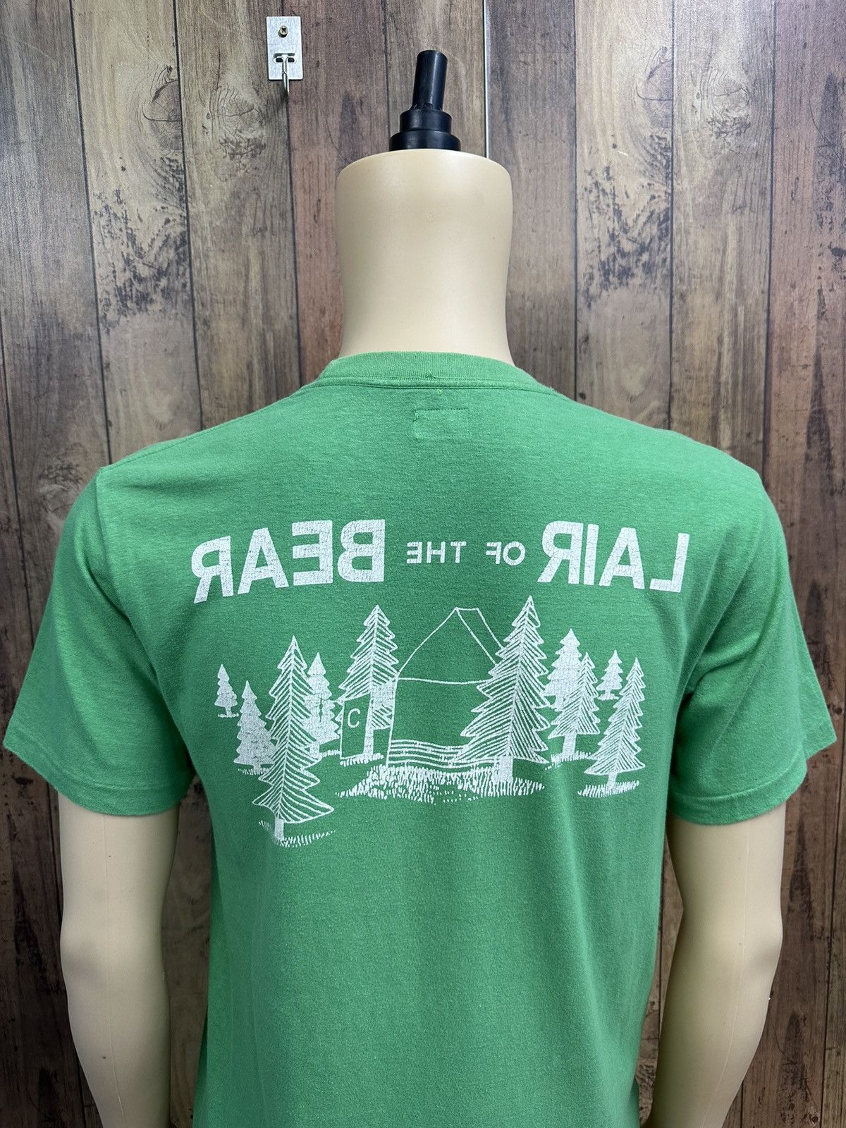 Warehouse & Co. Vintage Warehouse Doubbleworks Bear Back Heat TShirt A566 Size US M / EU 48-50 / 2 - 5 Thumbnail