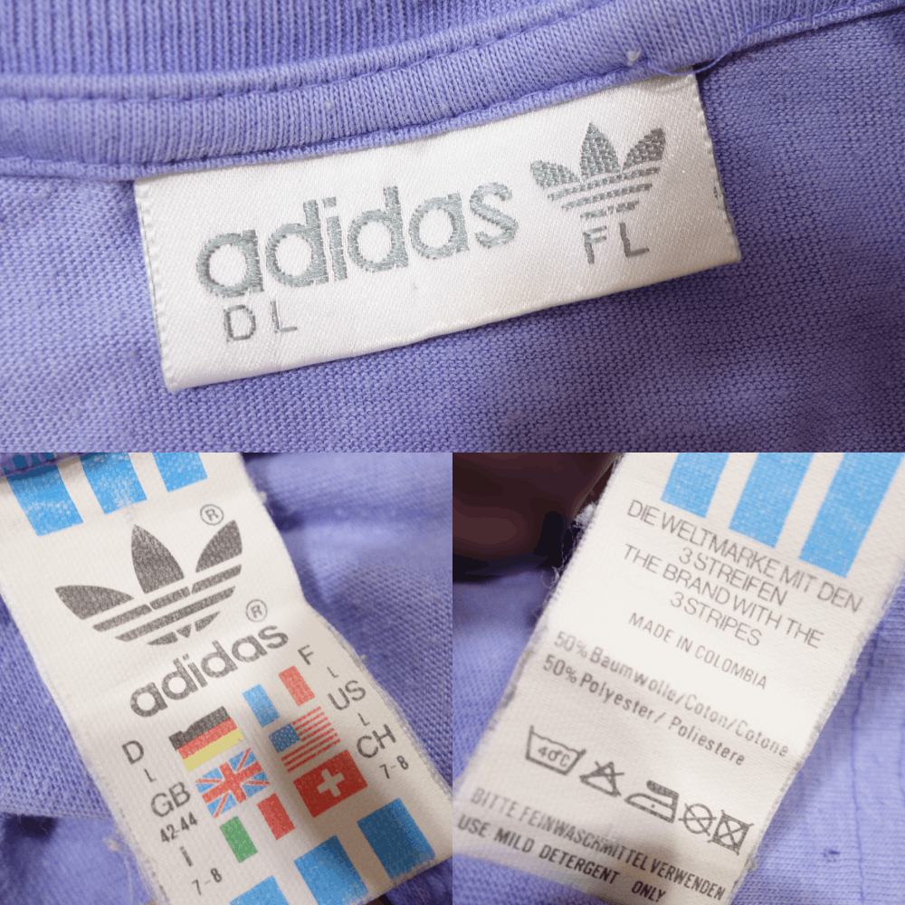 Adidas 90S Logo Faded T-Shirt Size US L / EU 52-54 / 3 - 7 Thumbnail