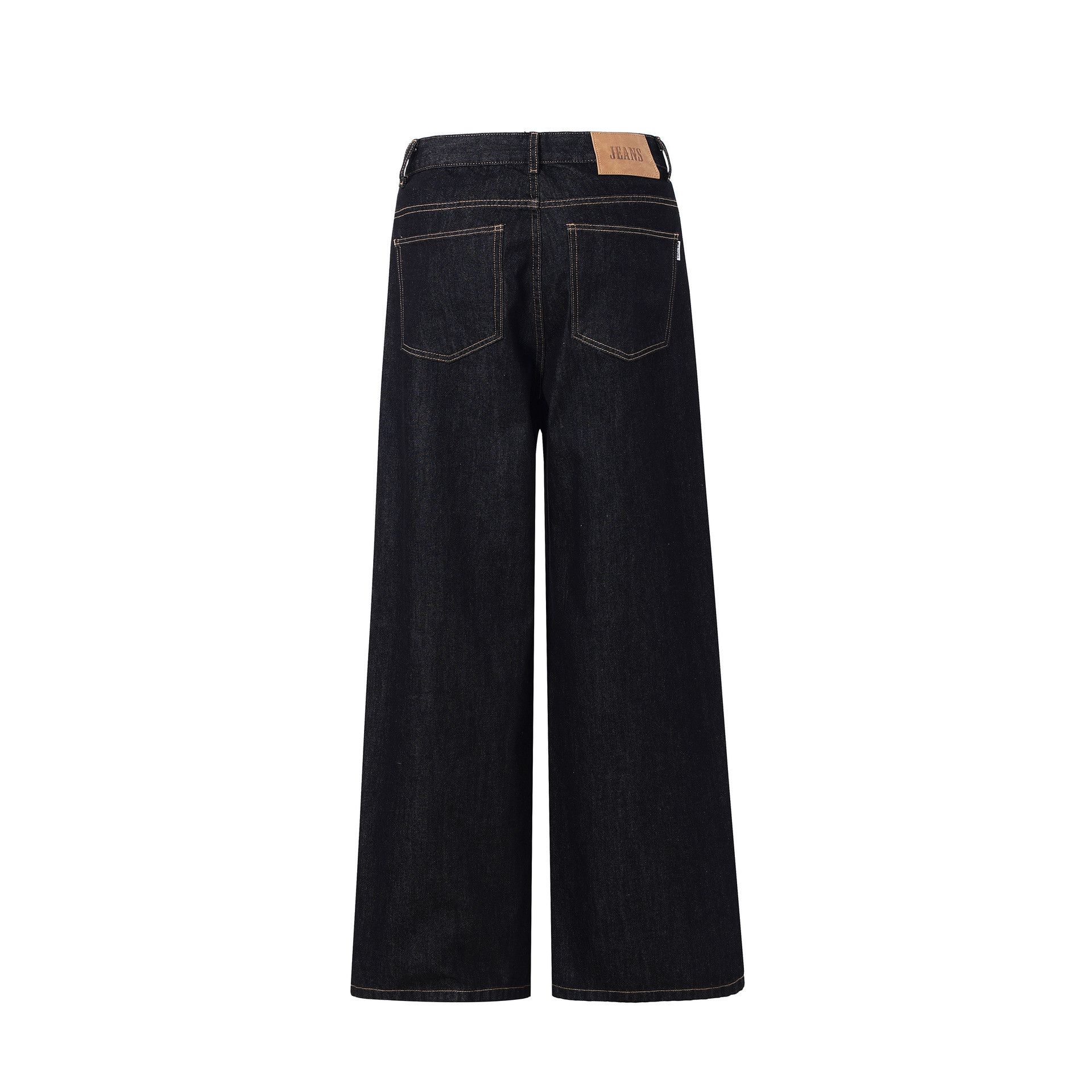 Japanese Brand American retro loose wide-leg jeans for men Size US 32 / EU 48 - 4 Thumbnail