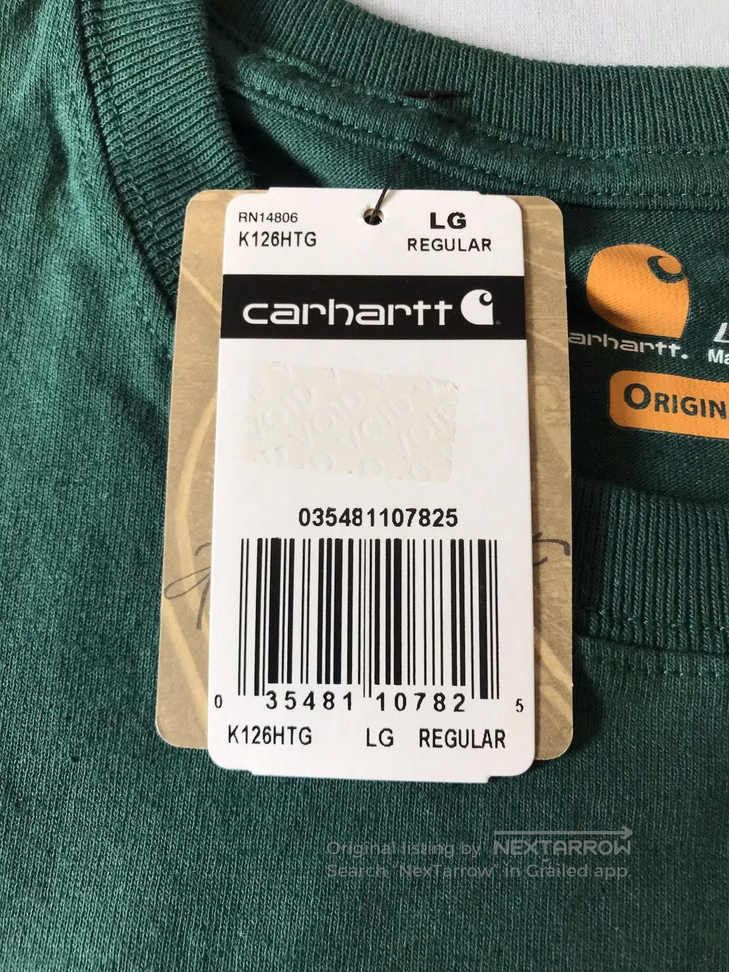 Carhartt Carhartt K126 Long. Size US L / EU 52-54 / 3 - 8 Thumbnail