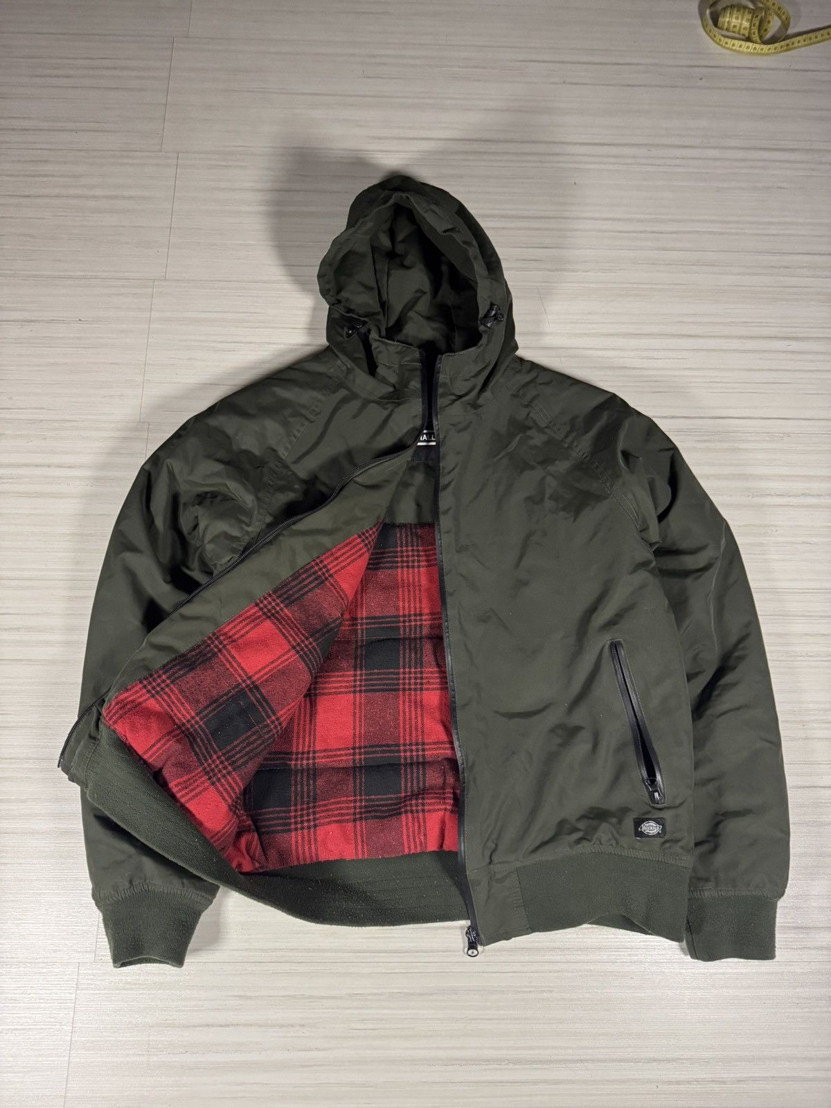 Dickies Vintage kurtka Dickies zielona sweg y2k 00s Size US M / EU 48-50 / 2 - 2 Thumbnail