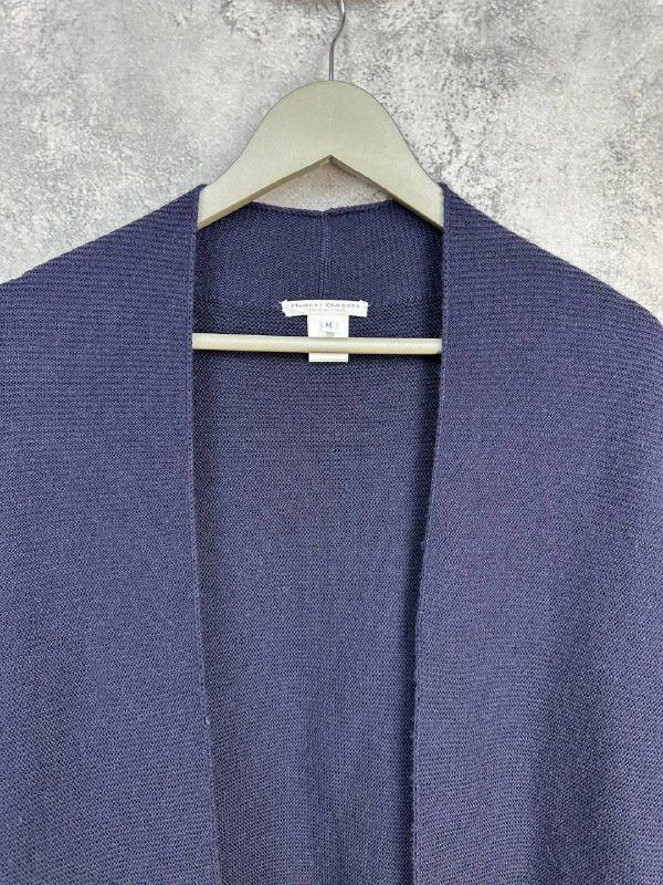 Other Hubert Gasser Open Front Lana Wool Knit Cardigan Sweater Size M / US 6-8 / IT 42-44 - 4 Thumbnail