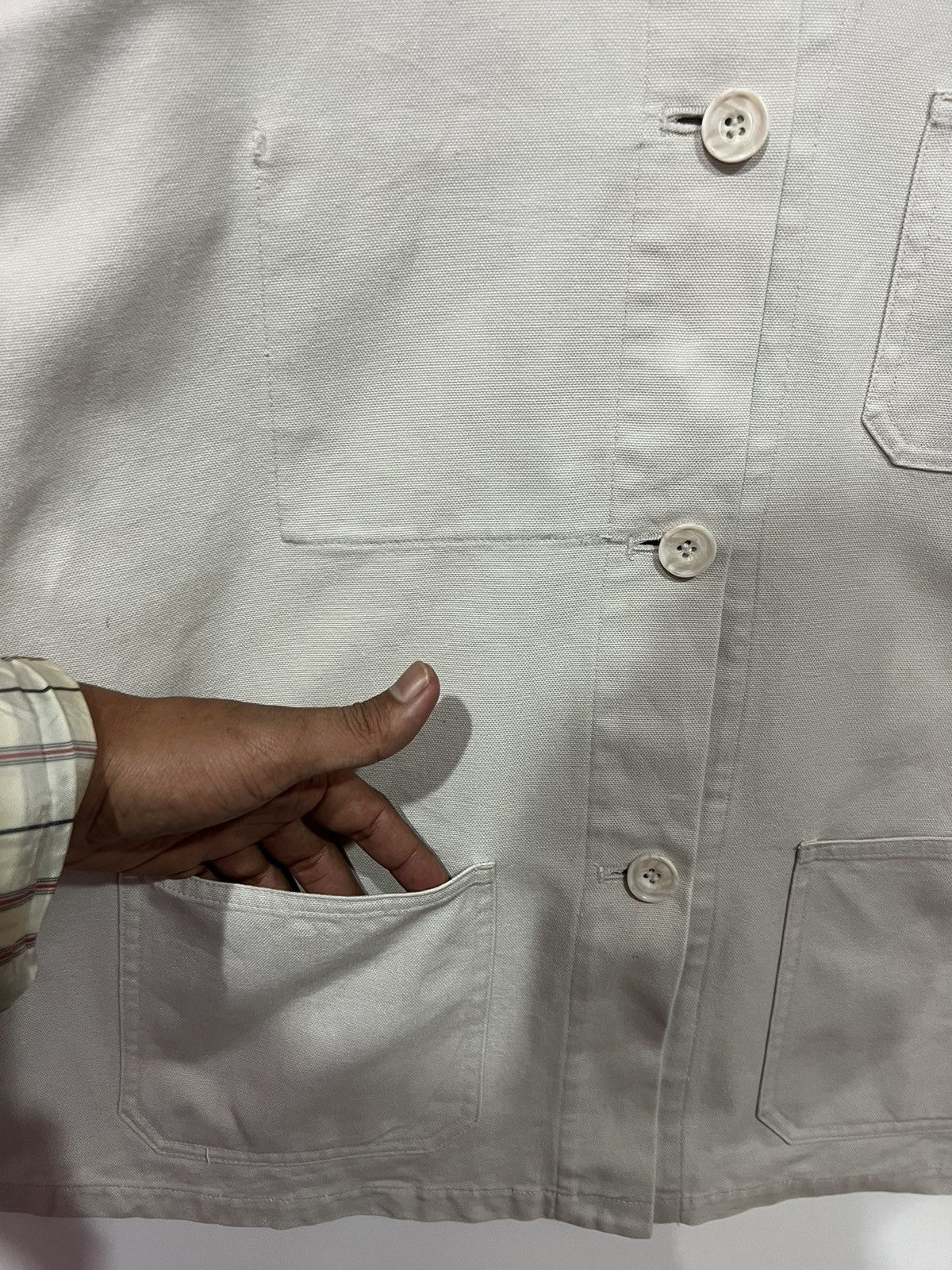 Japanese Brand 🔥 Vintage Japan Amekaji Chore jacket 1 hidden pocket Size XL / US 12-14 / IT 48-50 - 5 Thumbnail