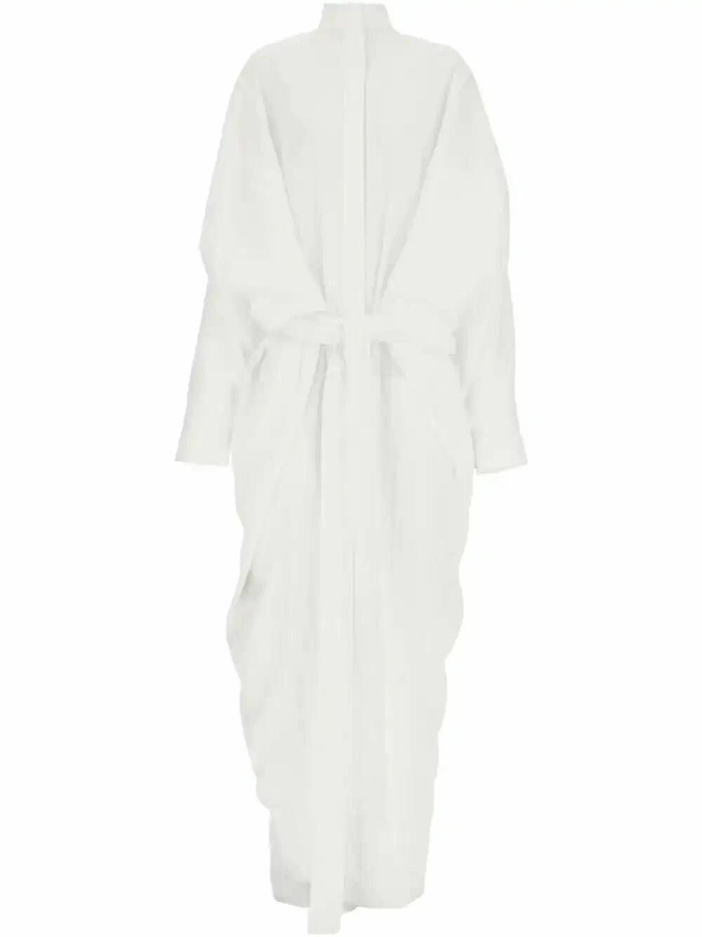 Salvatore Ferragamo o1y0426 Jumpsuit in White Size 26" / US 2 / IT 38 - 1 Thumbnail