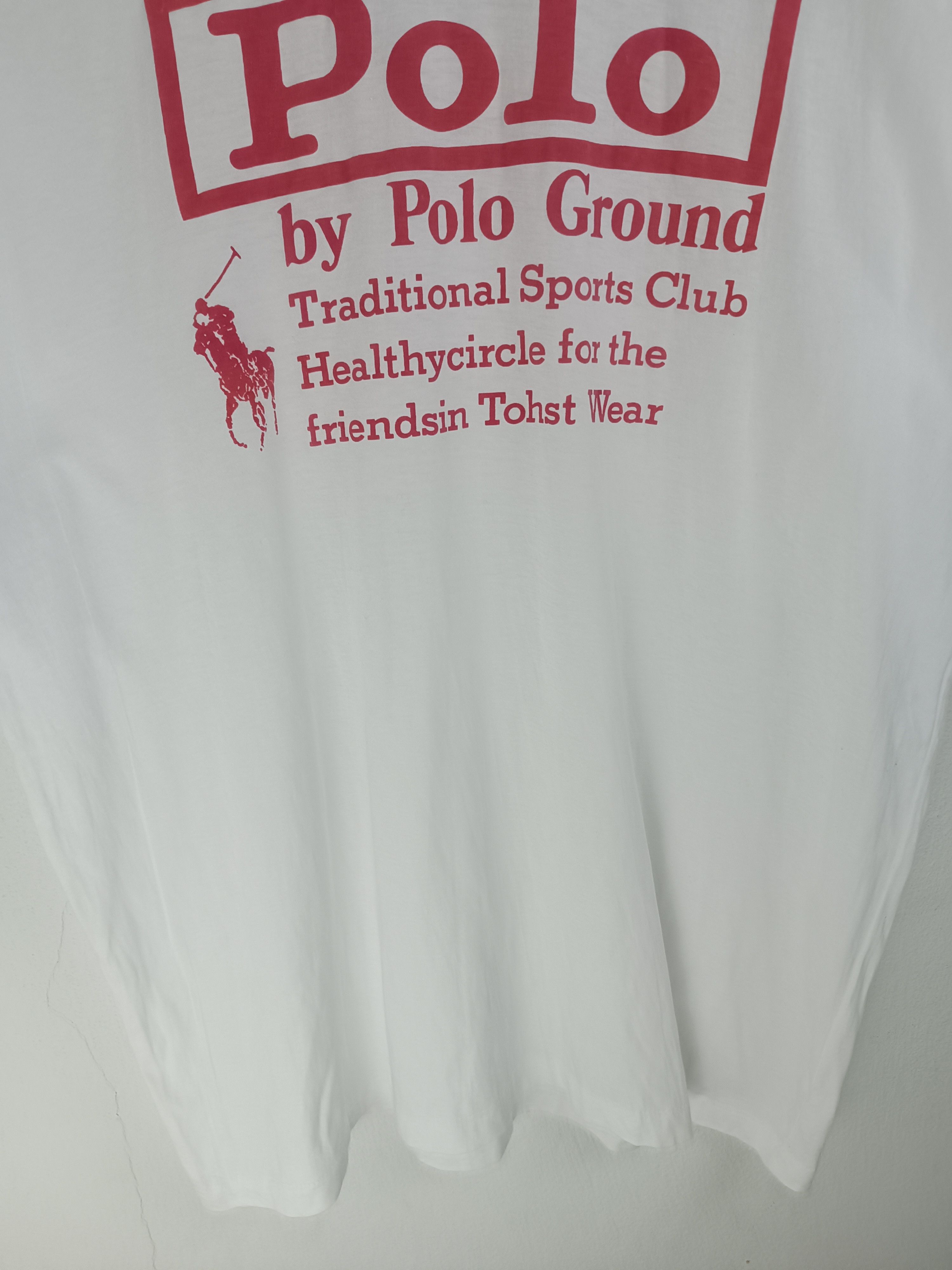 Other VINTAGE 90'S POLO GROUND SUPER SOFT TEE VERY RARE Size US L / EU 52-54 / 3 - 6 Thumbnail