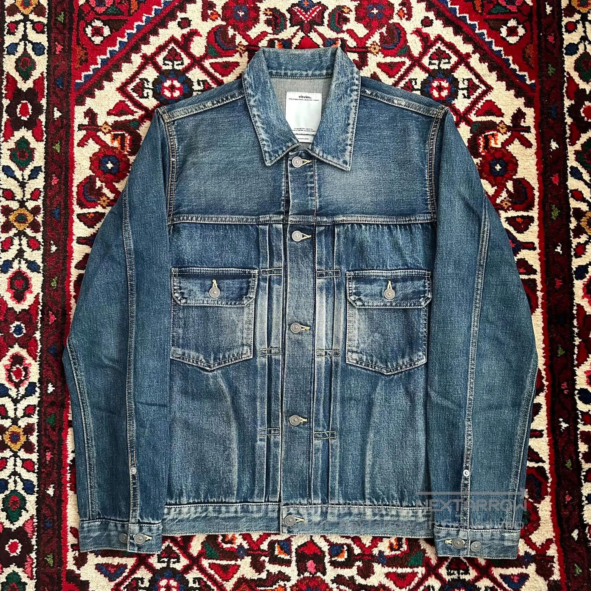 Visvim Visvim Denim Jacket in Rare Design. Size US L / EU 52-54 / 3 - 1 Thumbnail