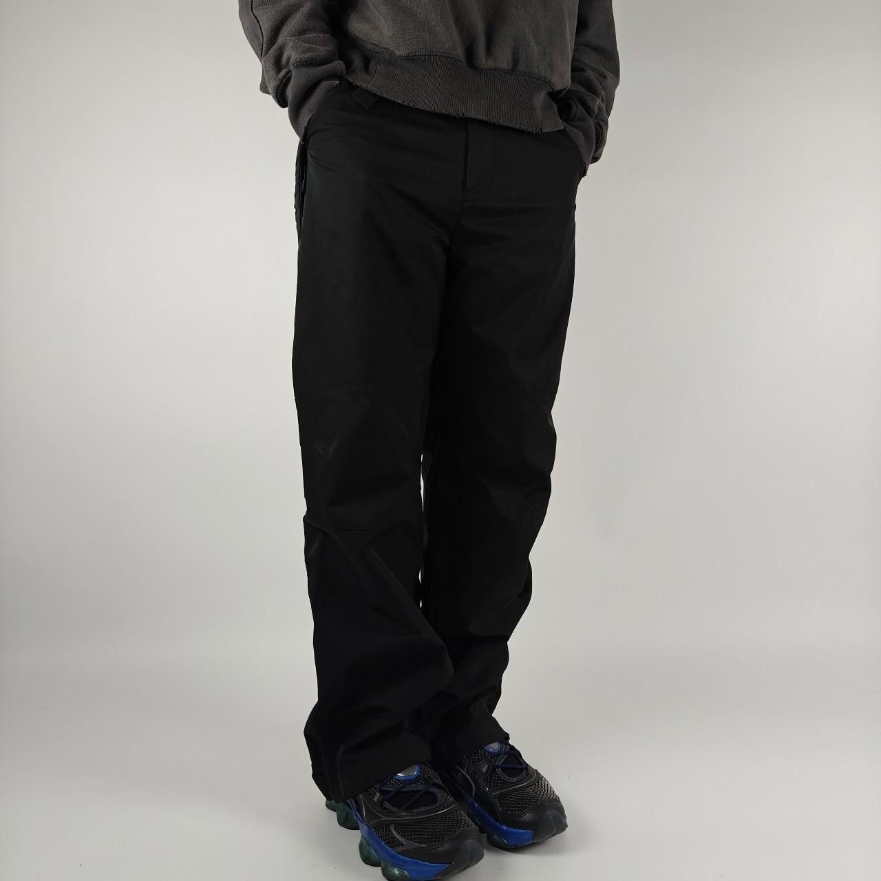 Other Black Panelled Waterproof Technical Trousers Size US 30 / EU 46 - 3 Thumbnail