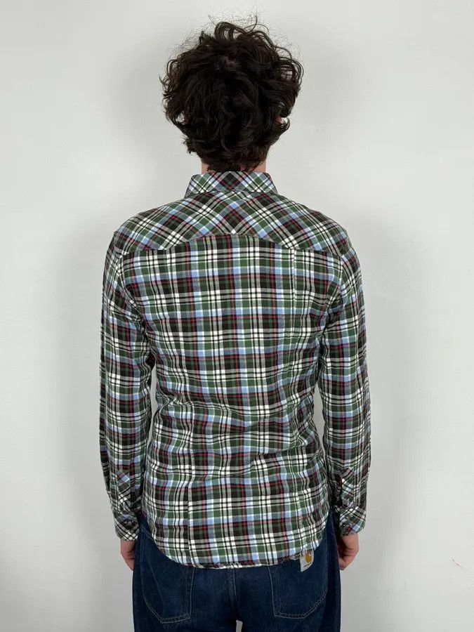 Dolce & Gabbana AW2008 Dolce & Gabbana Green Tartan Checkered Western Shirt Size US M / EU 48-50 / 2 - 4 Thumbnail