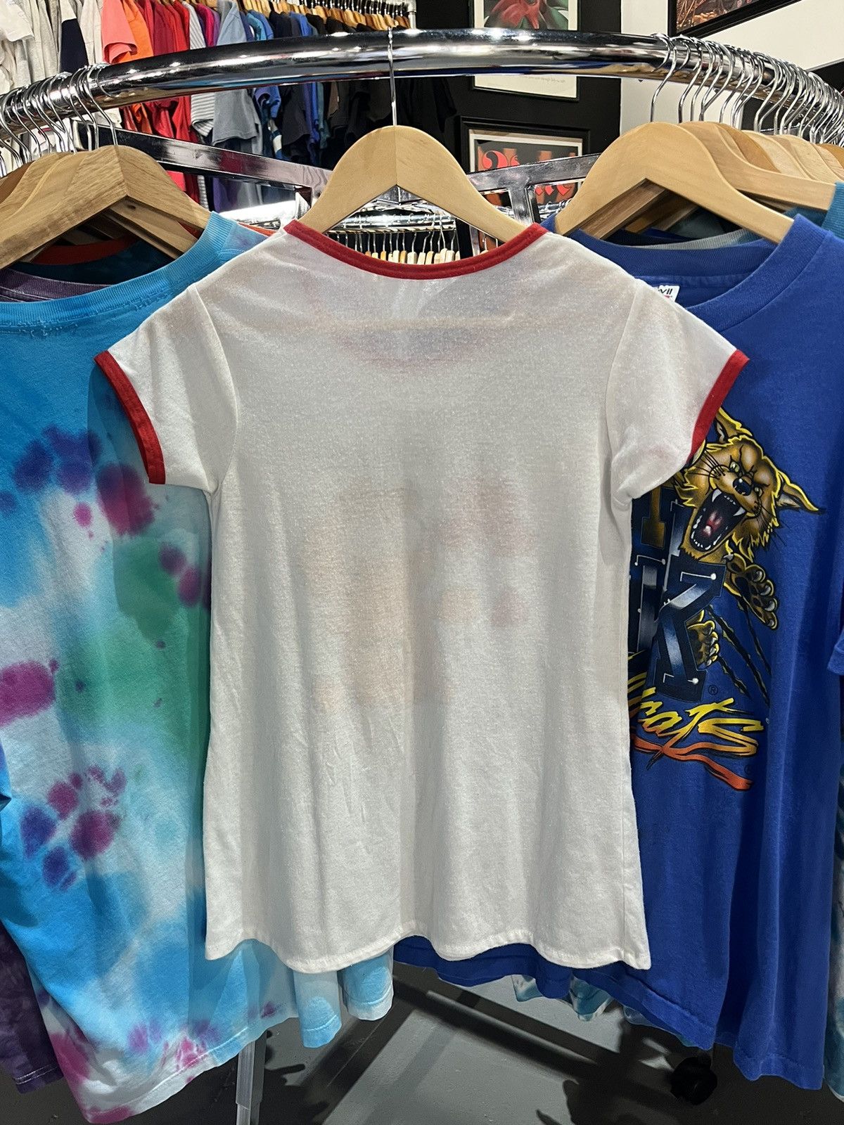 Vtg 1978 Garfield Florida T Shirt Single Stitch Velva Sheen