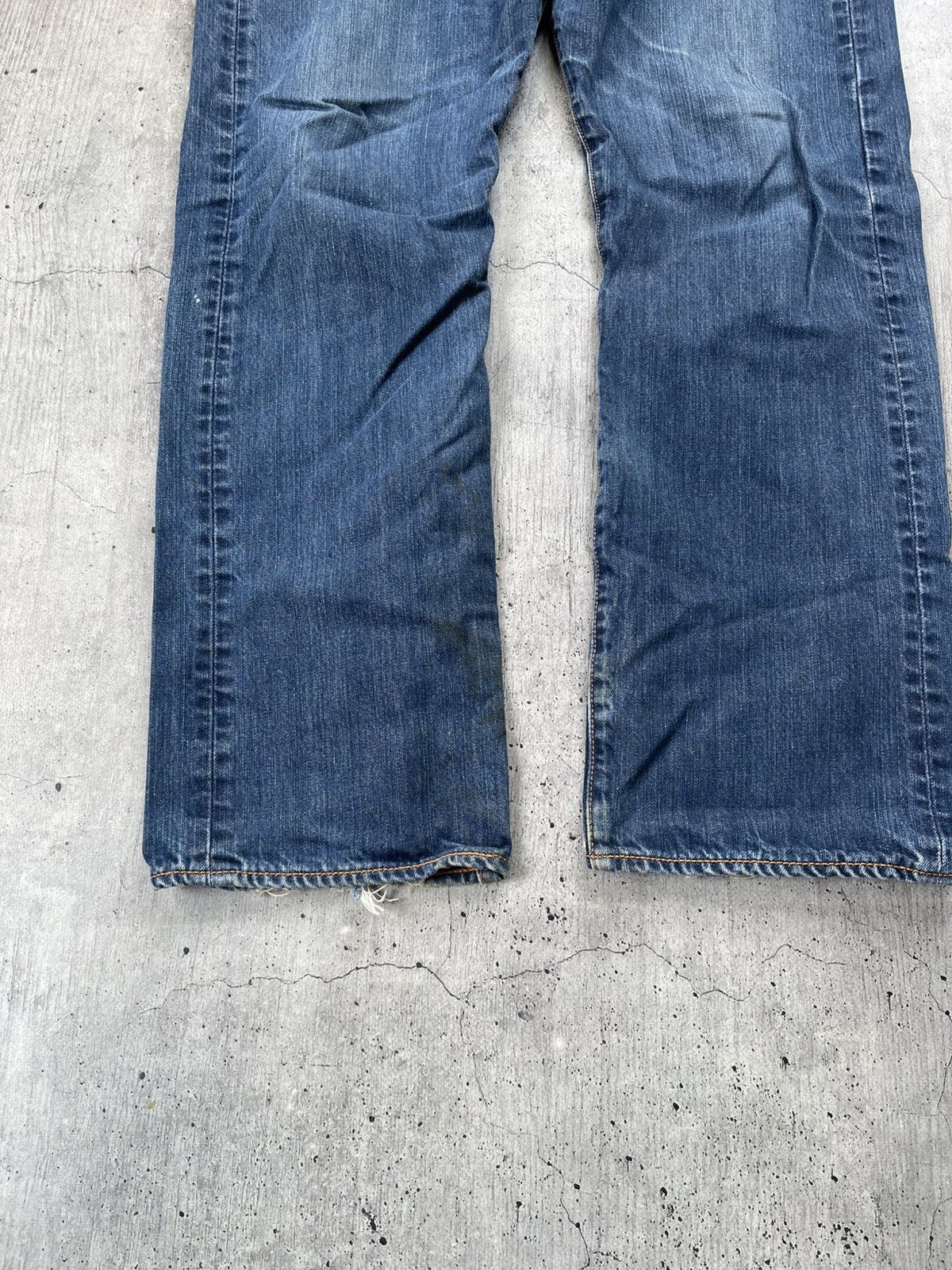 Jean × Levi's × Vintage Jeans LEVIS 501 Vintage Wash Blue Denim 90s Size US 36 / EU 52 - 7 Thumbnail