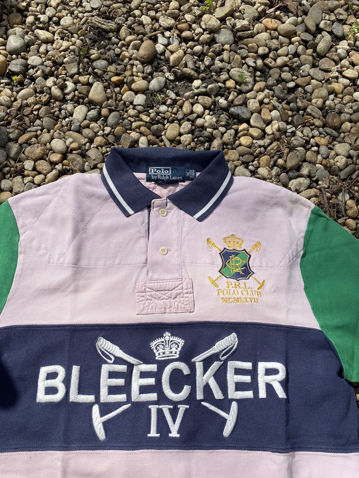 Polo Ralph Lauren × Vintage Polo Ralph Lauren Bleecker Embroidered Logo Y2K Polo T-Shirt Size US M / EU 48-50 / 2 - 2 Thumbnail
