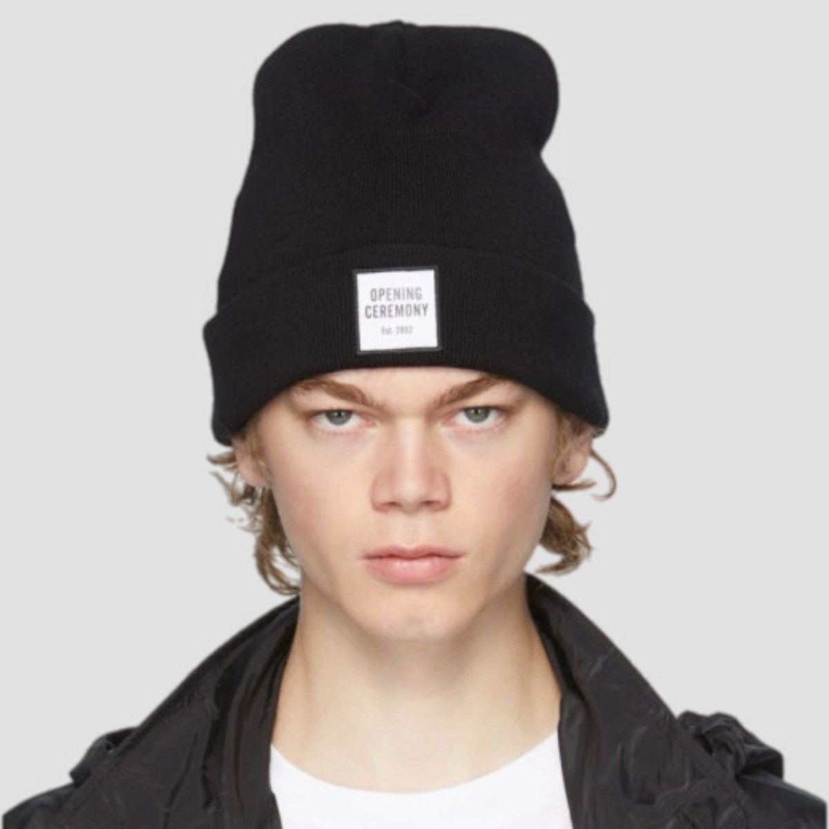 Opening Ceremony Opening Ceremony Box Logo Wool Beanie Size ONE SIZE - 5 Thumbnail