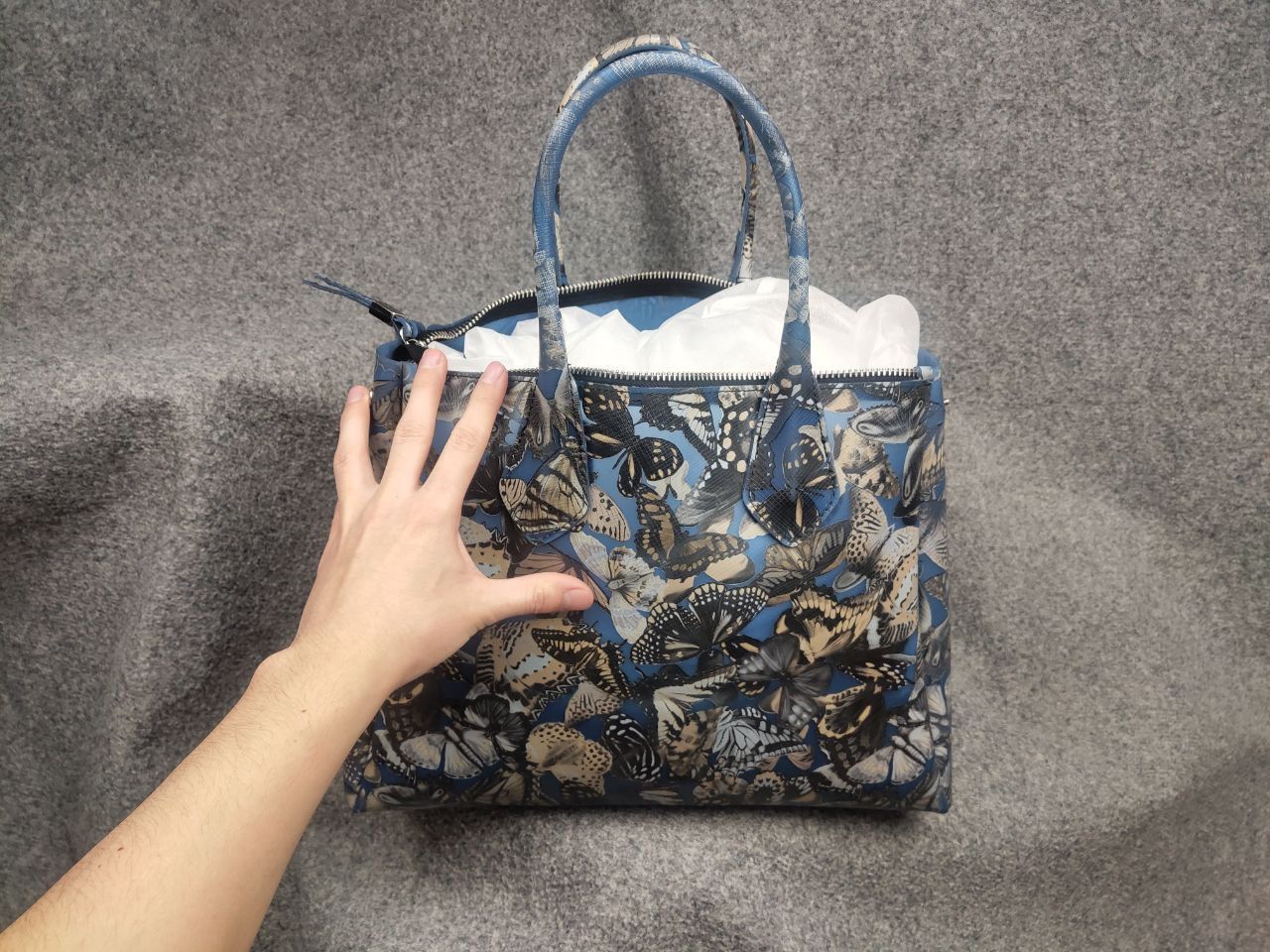 Gianni Chiarini Gianni Chiarini Italy Designer handbag Gum bag butterfly Size ONE SIZE - 12 Thumbnail