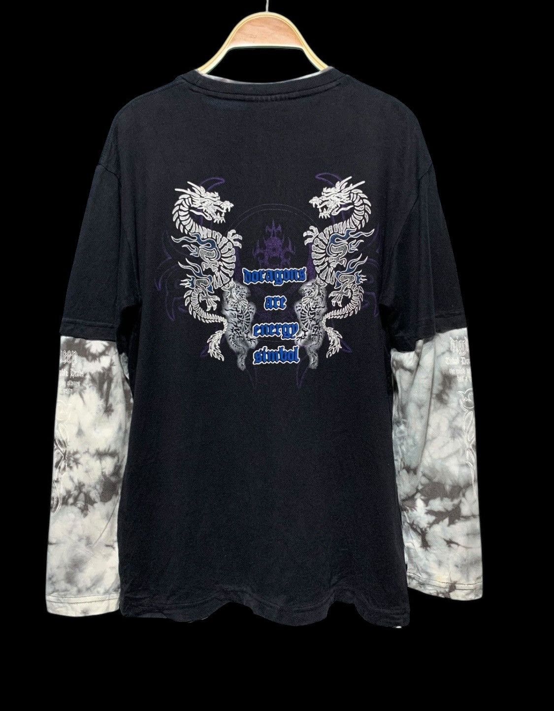 If Six Was Nine × Japanese Brand × Vintage Dig Deep Dragon Y2K style Size US S / EU 44-46 / 1 - 1 Thumbnail