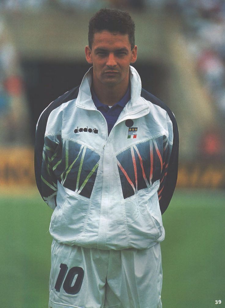 Diadora vintage italy jacket world cup 1994 Size US L / EU 52-54 / 3 - 1 Thumbnail