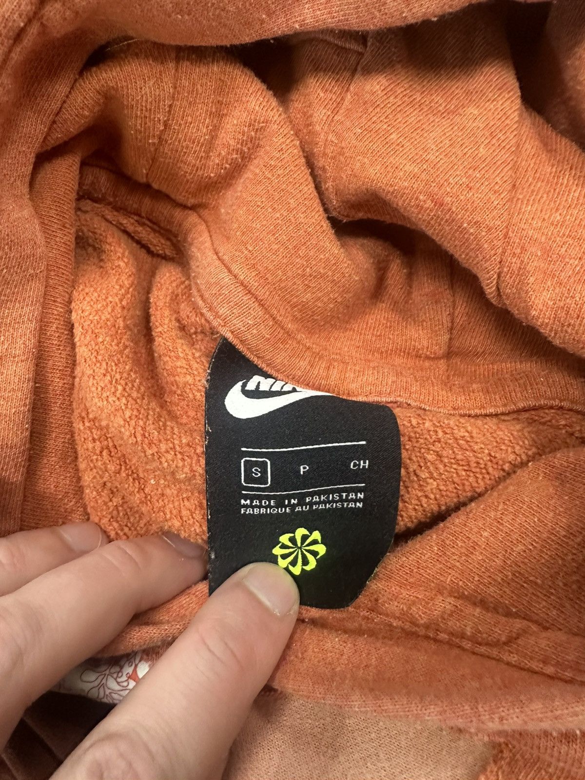 Nike Nike Custom Hoodie Vintage 90s Y2K Reworked Size US S / EU 44-46 / 1 - 7 Thumbnail