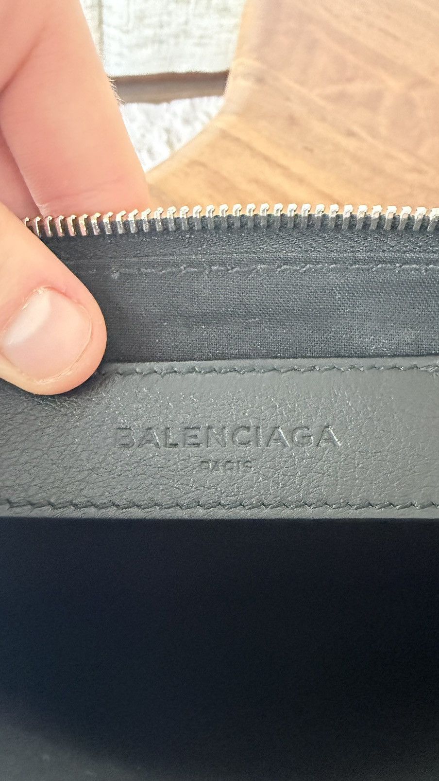 Balenciaga balenciaga logo pouch Size ONE SIZE - 8 Thumbnail