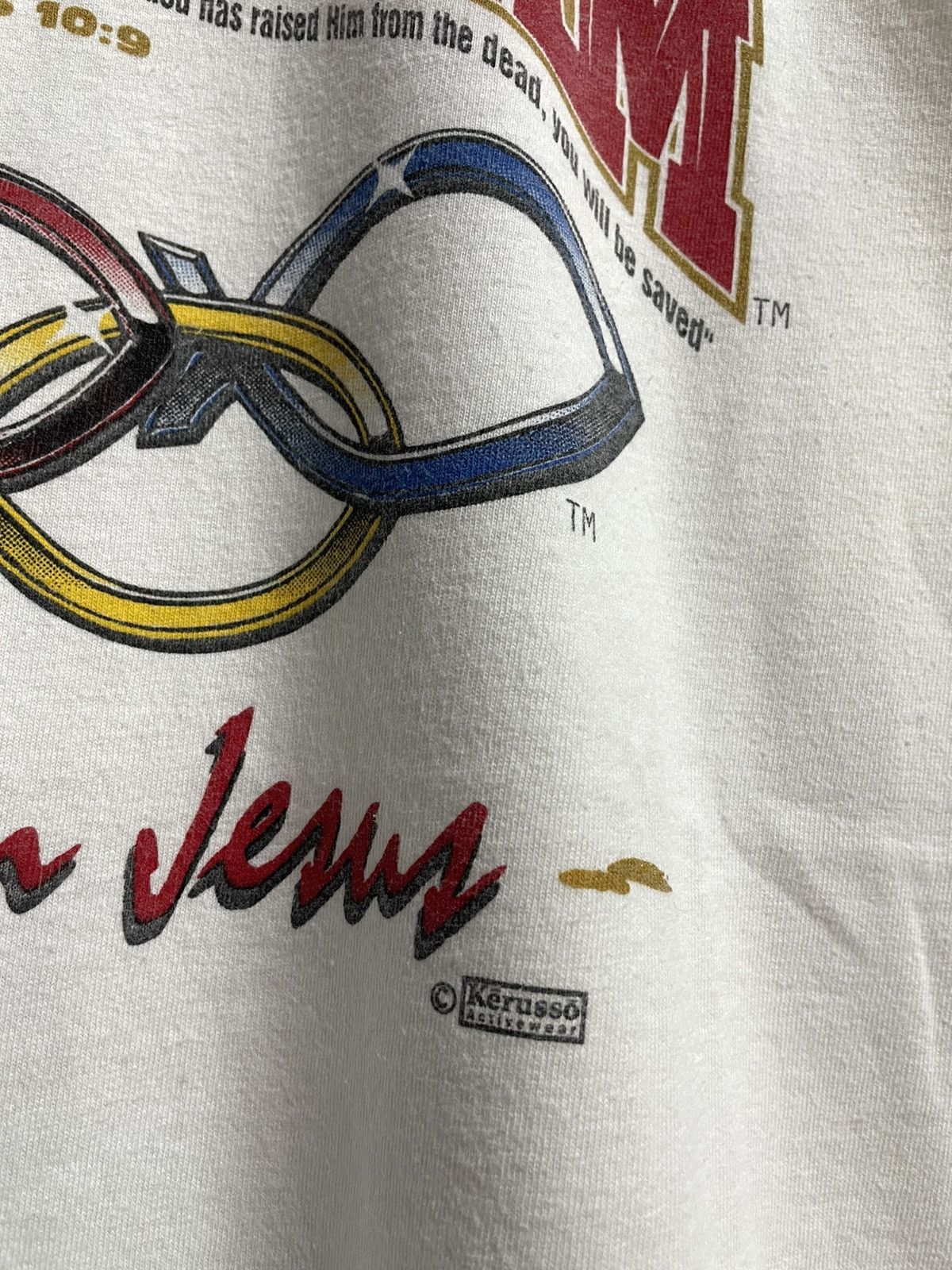 Other Vintage 90s Join The Team Jesus Parody T-Shirt. Size US L / EU 52-54 / 3 - 3 Thumbnail