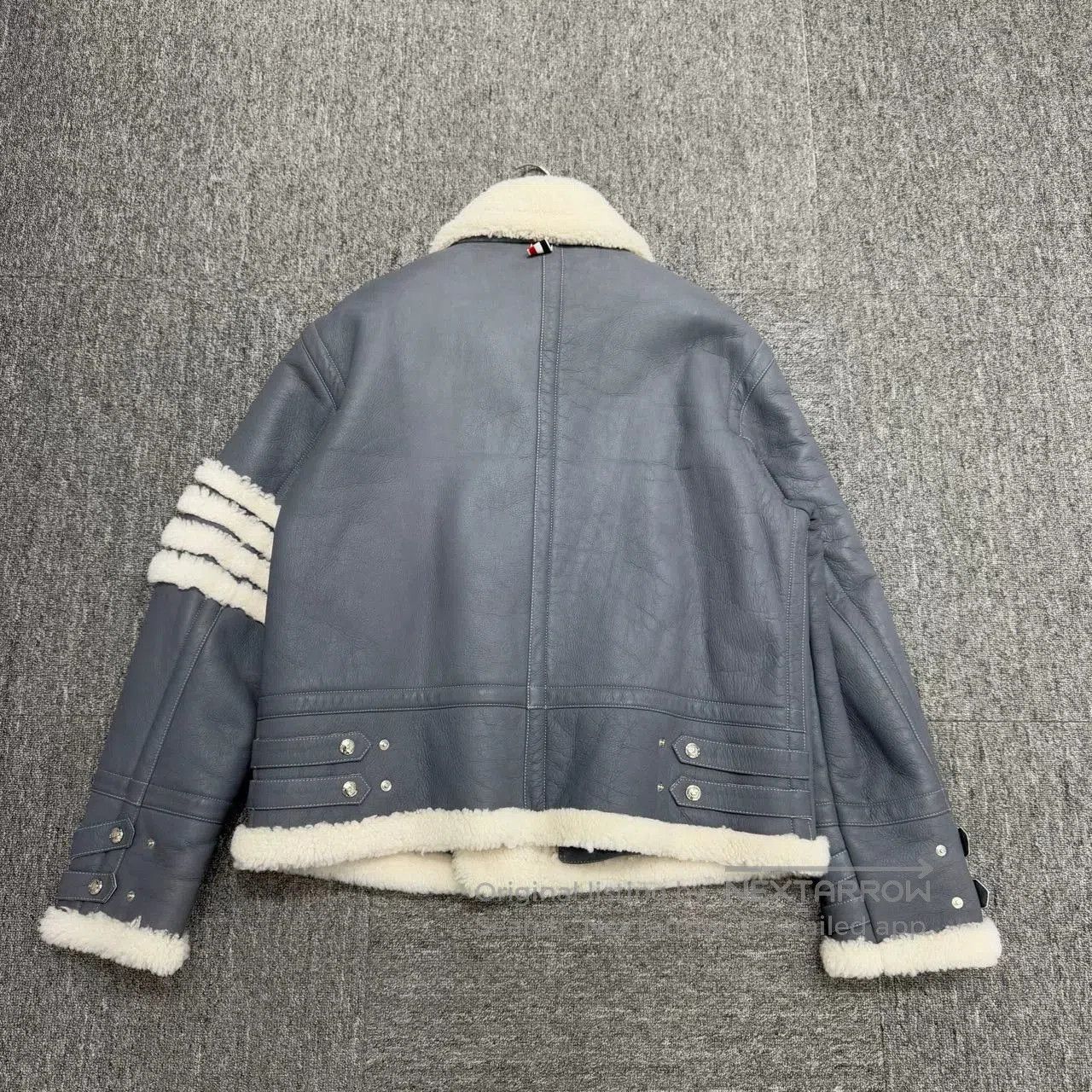 Thom Browne thom browne leather shearling jacket. Size US M / EU 48-50 / 2 - 2 Thumbnail