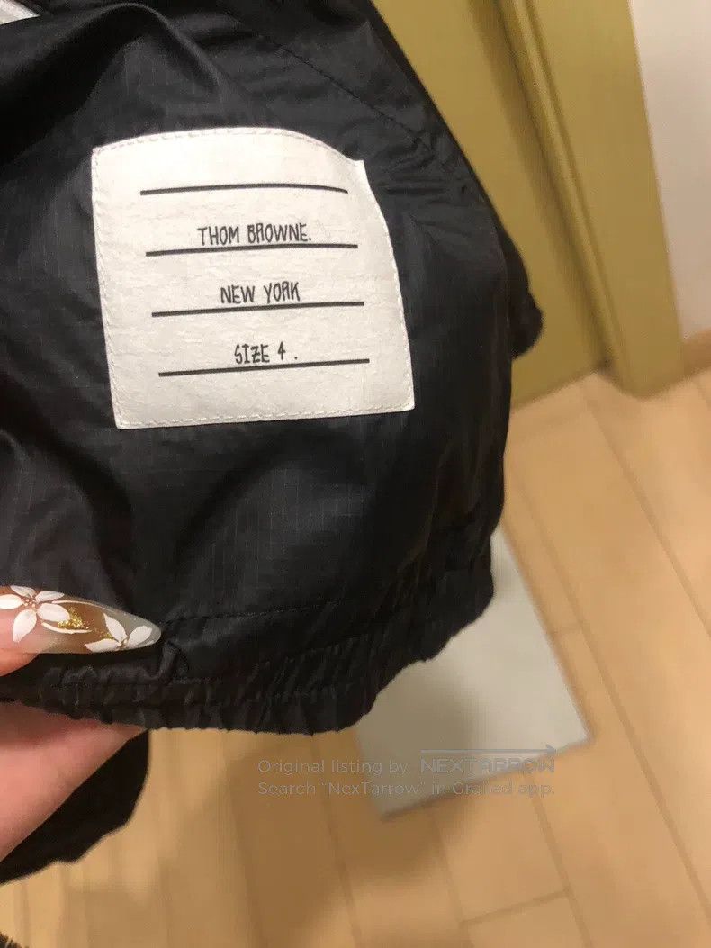 Thom Browne Thom Browne Nylon Hooded Windbreaker Size US M / EU 48-50 / 2 - 7 Thumbnail