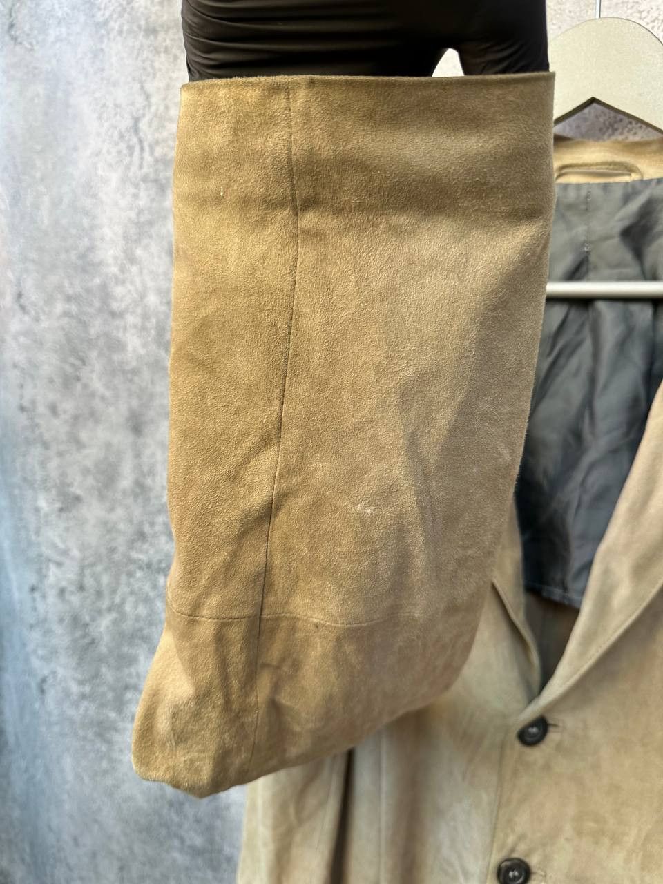 Armani Collezioni Armani Collezioni Velour Coat Vintage Single-Breasted Size XL / US 12-14 / IT 48-50 - 8 Thumbnail