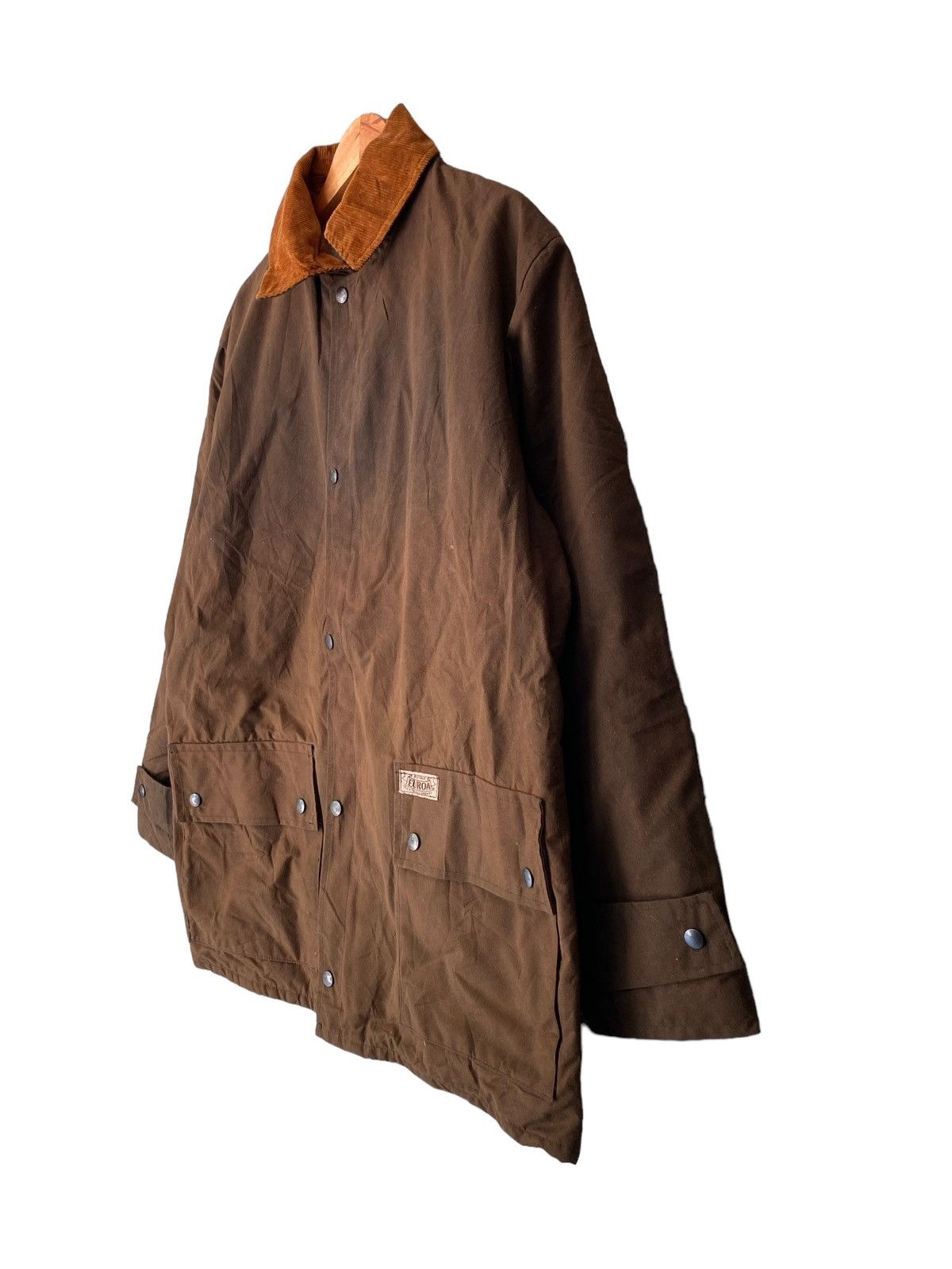 Vintage Rare EUROA Waxed Jacket Zipper Size US M / EU 48-50 / 2 - 10 Thumbnail