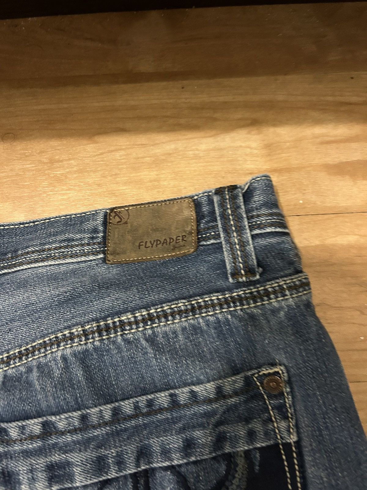 Flypaper Jeans × Vintage Vintage Flypaper Jeans Size US 34 / EU 50 - 5 Thumbnail