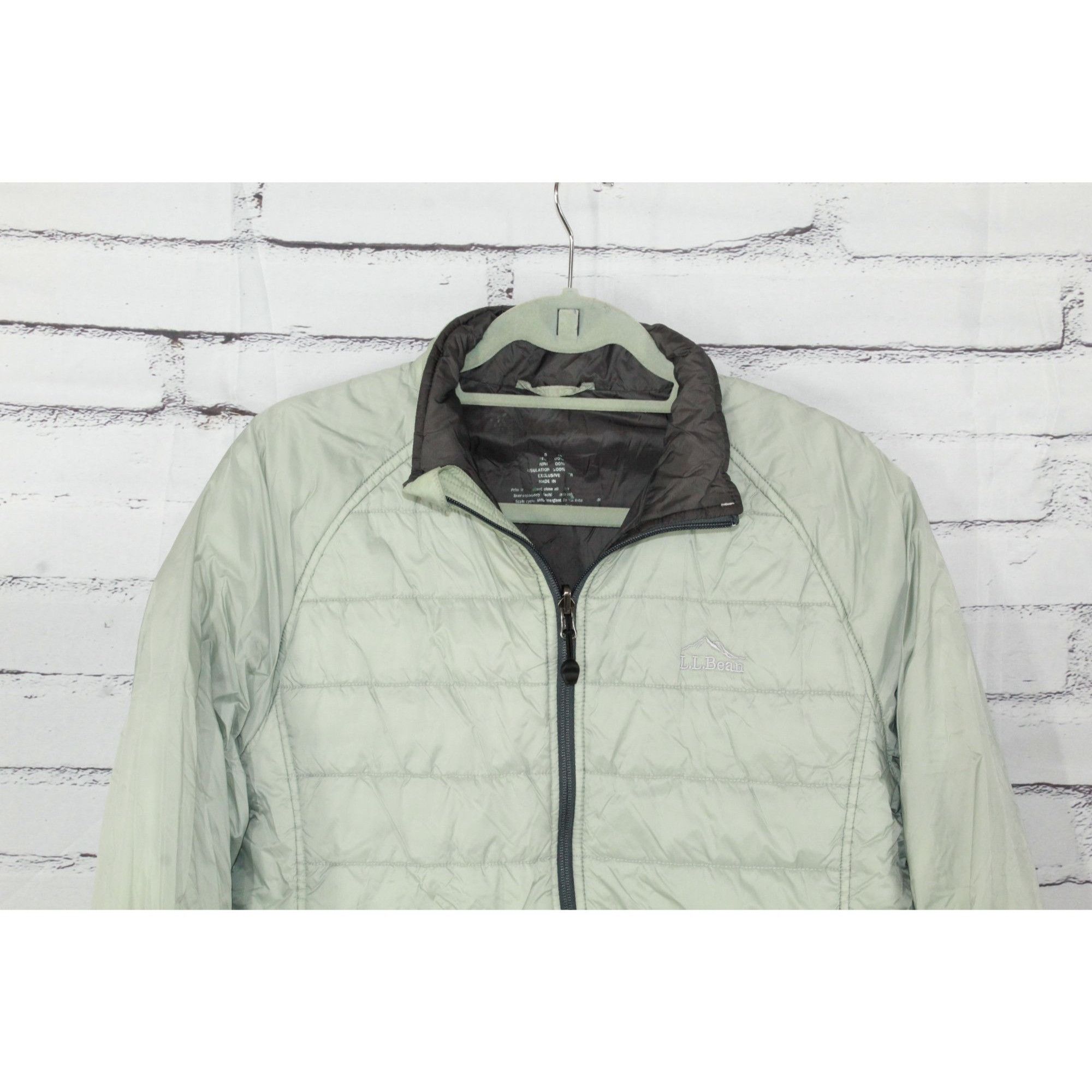 L.L. Bean LL Bean Men’s Gray Primaloft Lightweight Insulated Full Zip Size US M / EU 48-50 / 2 - 9 Thumbnail