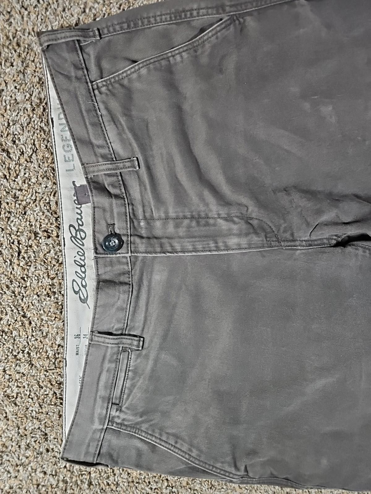 Eddie Bauer Eddie Bauer Legend Wash Classic Fit Straight Leg Pants 36x34 Size US 36 / EU 52 - 2 Thumbnail
