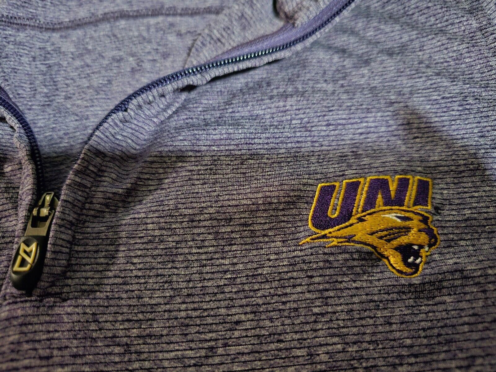 Designer university of Northern Iowa UNI Panthers purple 1/4 zip S Size US S / EU 44-46 / 1 - 3 Thumbnail