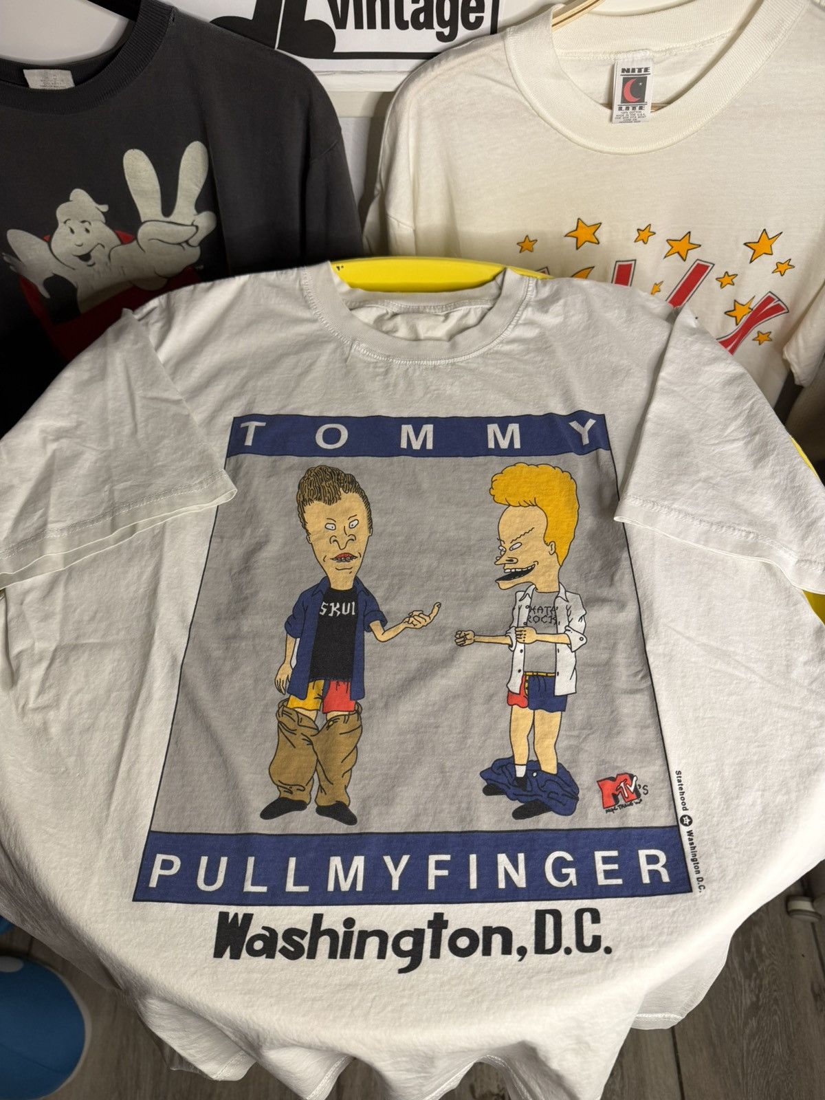 Vintage 1999 vintage beavis and butthead t-shirt Size US M / EU 48-50 / 2 - 4 Thumbnail