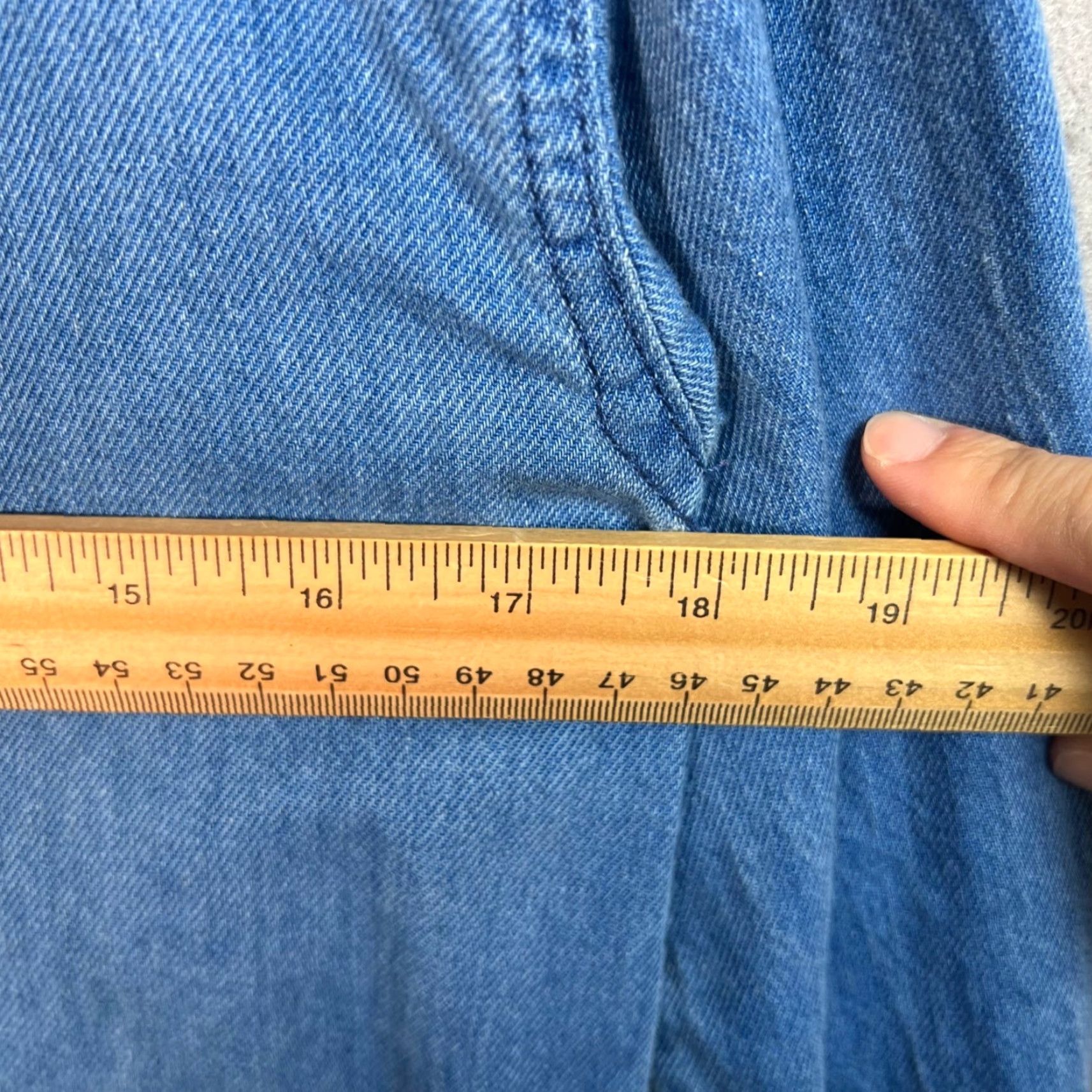 Cos COS Shirt Dress Women Oversized Denim Midi 2 Blue Cotton Button-Down Collared 2nd Hand/Natural Vintage No Mens Womens Girls Boys Size XS / US 0-2 / IT 36-38 - 5 Thumbnail