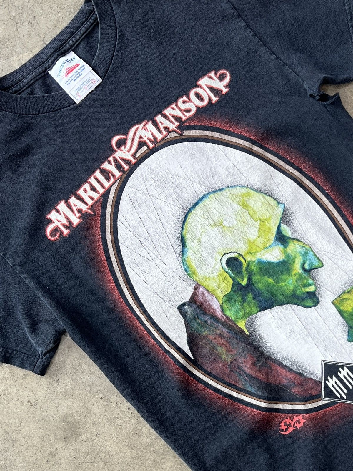 Band Tees Vintage 2003 Marilyn Manson Grotesque Tee Small Size US S / EU 44-46 / 1 - 1 Thumbnail