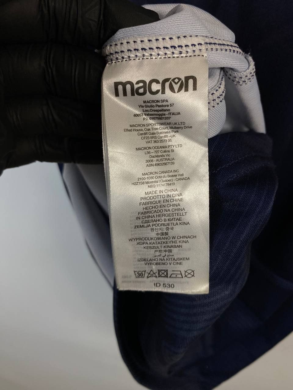 Macron Maglia Rugby Edimburgo Home macron Authentic Sz L Size US L / EU 52-54 / 3 - 7 Thumbnail