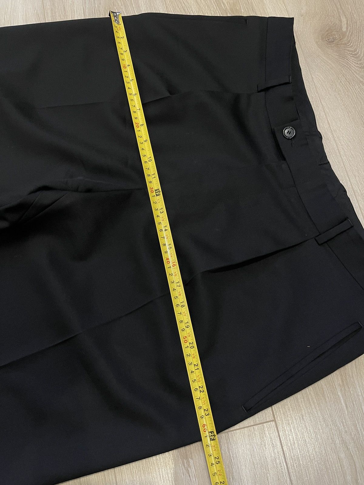 Hugo Boss Hugo Boss "Hooker" Black Wool Trousers - Super 100 W38 Size 44L - 13 Thumbnail