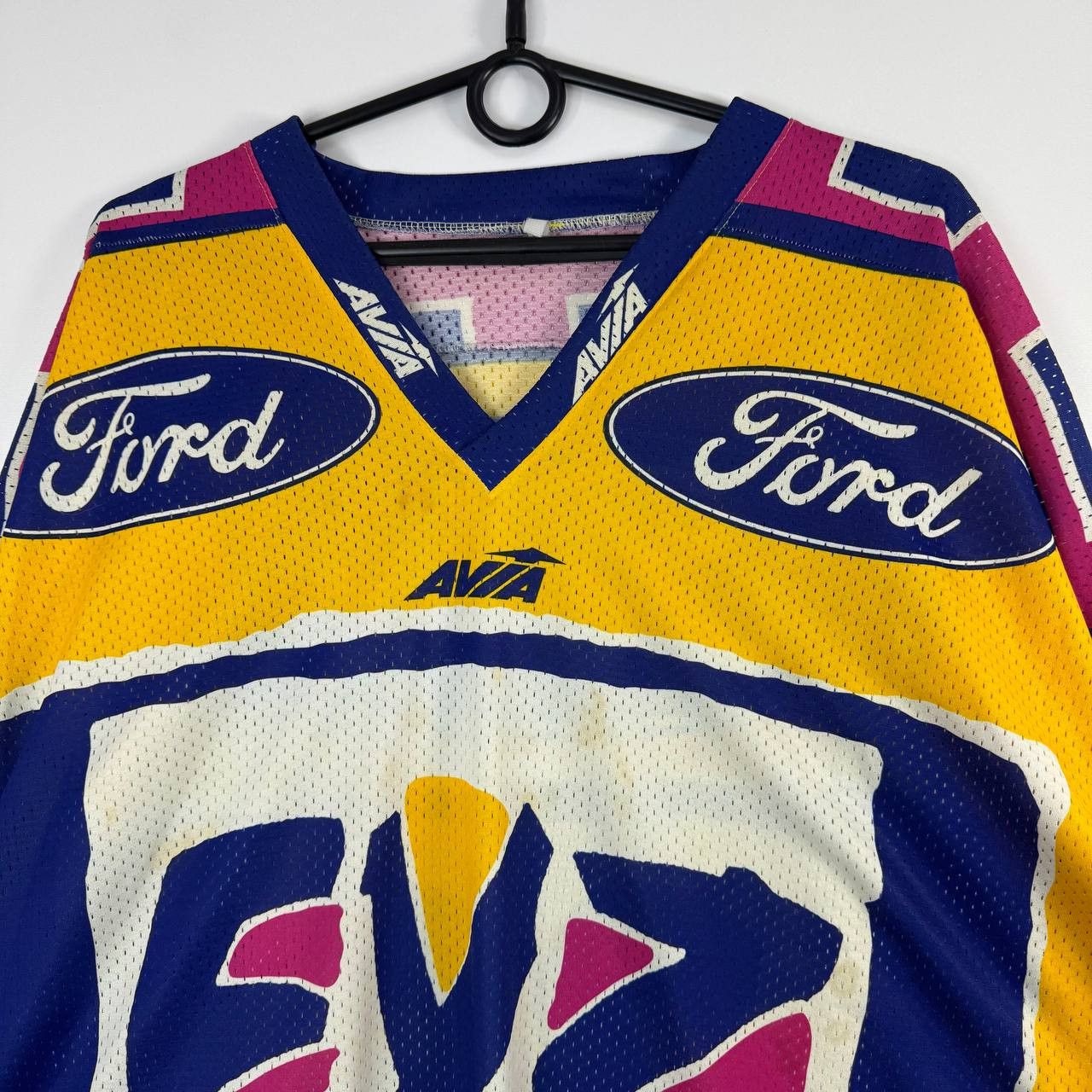 Other Vintage EVA Ford Hockey Jersey #25 Aebersold Switzerland L Size US L / EU 52-54 / 3 - 2 Thumbnail