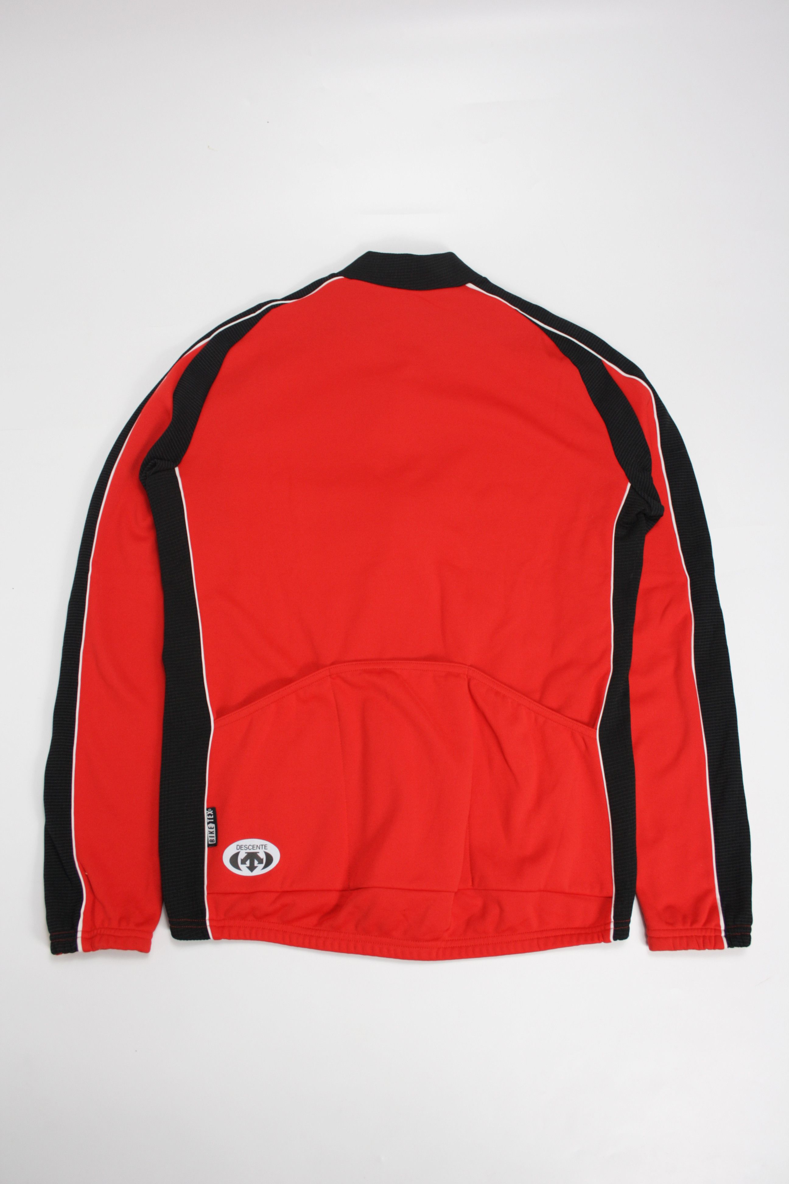 Bicycle × Descente × Vintage Descente 90s Vintage BikeTex Cycling Fleece LS Jersey Size US L / EU 52-54 / 3 - 6 Thumbnail