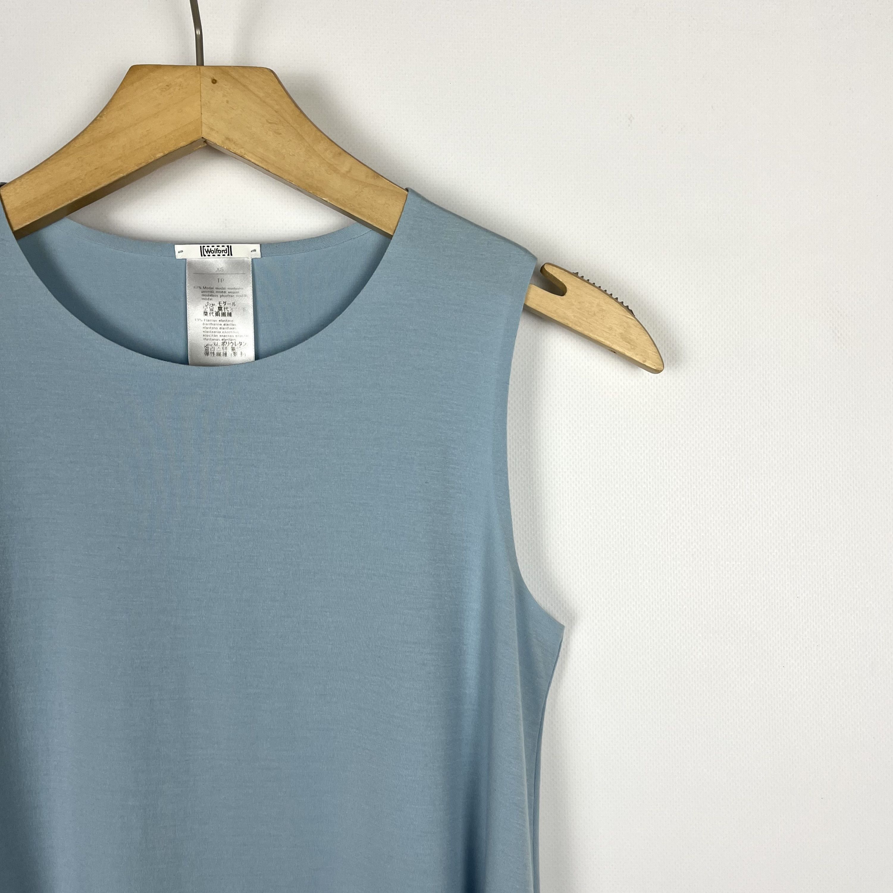 Wolford Ladies Wolford Light Blue Sleeveless Tank Top Size XS / US 0-2 / IT 36-38 - 2 Thumbnail