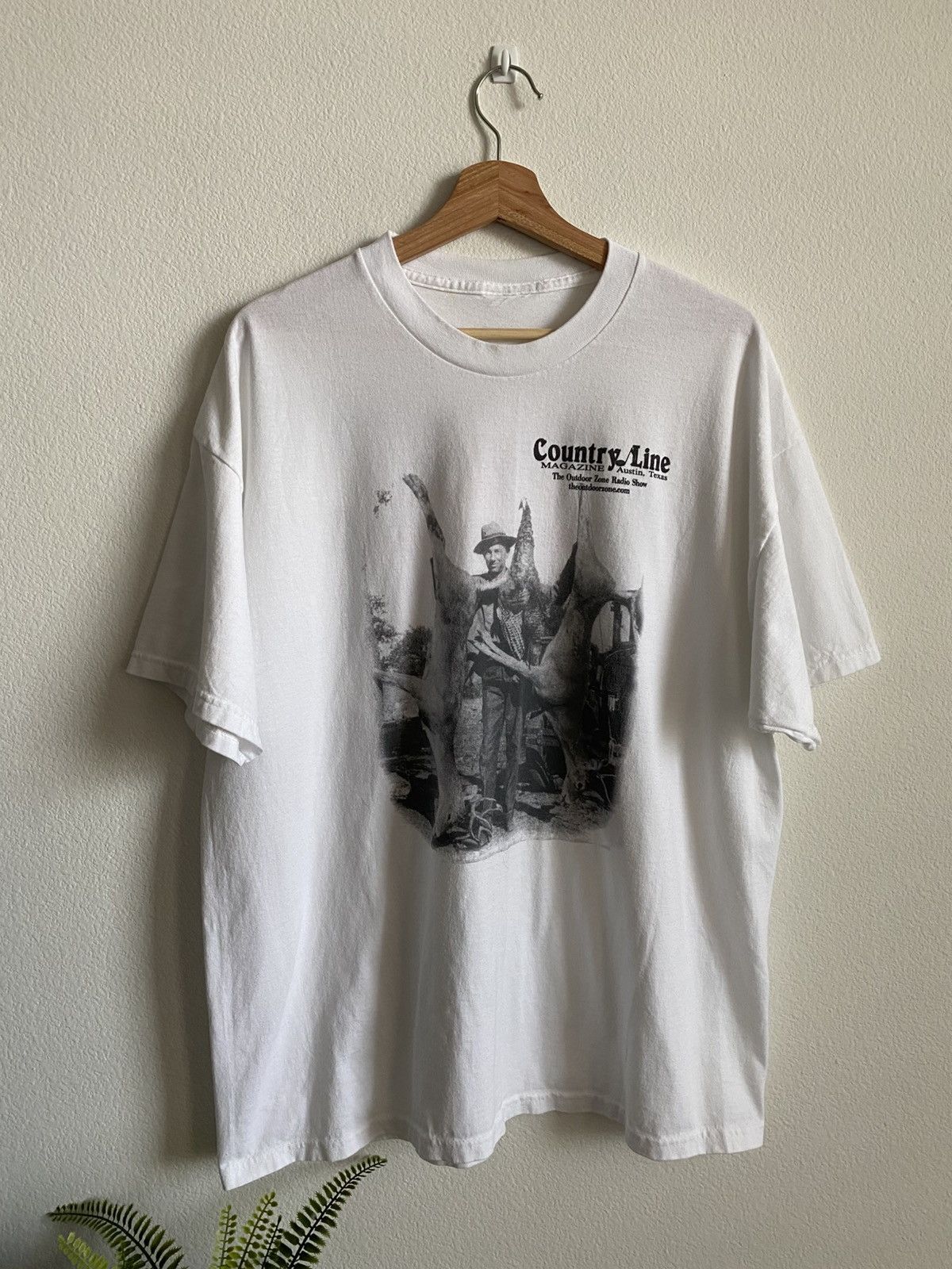 Vintage Vintage Funny Redneck Outdoor Hunting Tee Size US XL / EU 56 / 4 - 2 Thumbnail