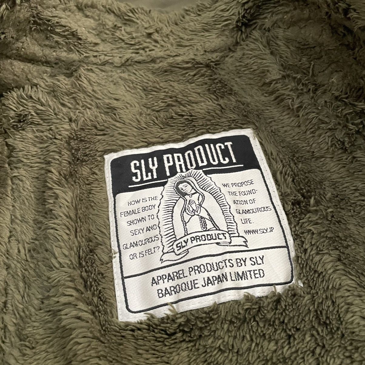 Japanese Brand Japanese SLY Parka Racoon Hood Vkei Apocalypse Style Size US M / EU 48-50 / 2 - 6 Thumbnail