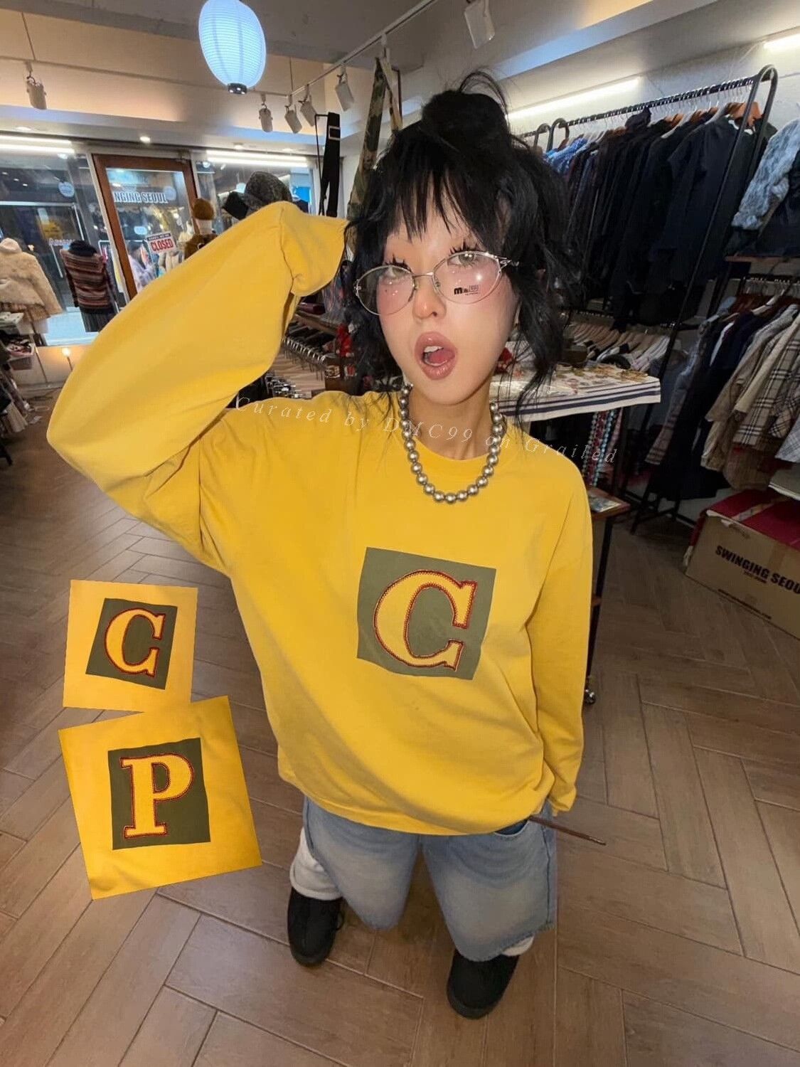 C.P. Company CP Company Vintage Logo Sweatshirt Size M / US 6-8 / IT 42-44 - 1 Thumbnail