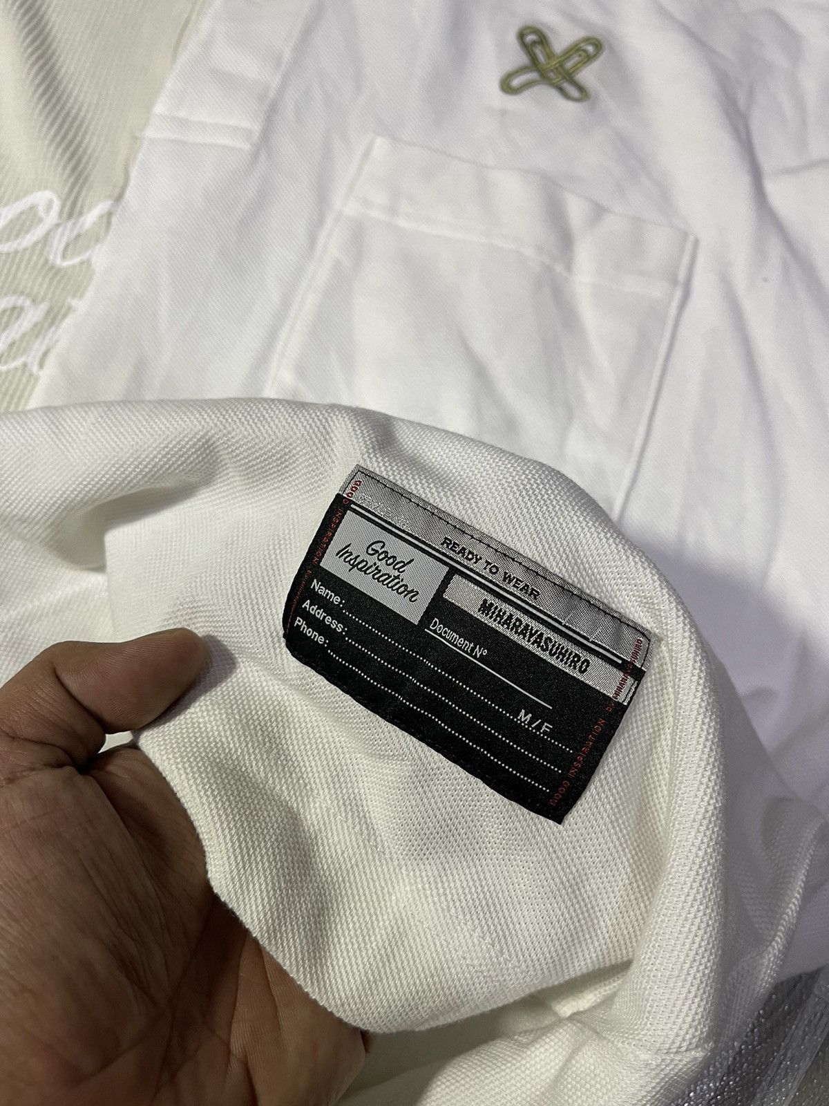 Japanese Brand × Maison MIHARA YASUHIRO Miharayasuhiro Rare Design Tshirt Size US M / EU 48-50 / 2 - 3 Thumbnail